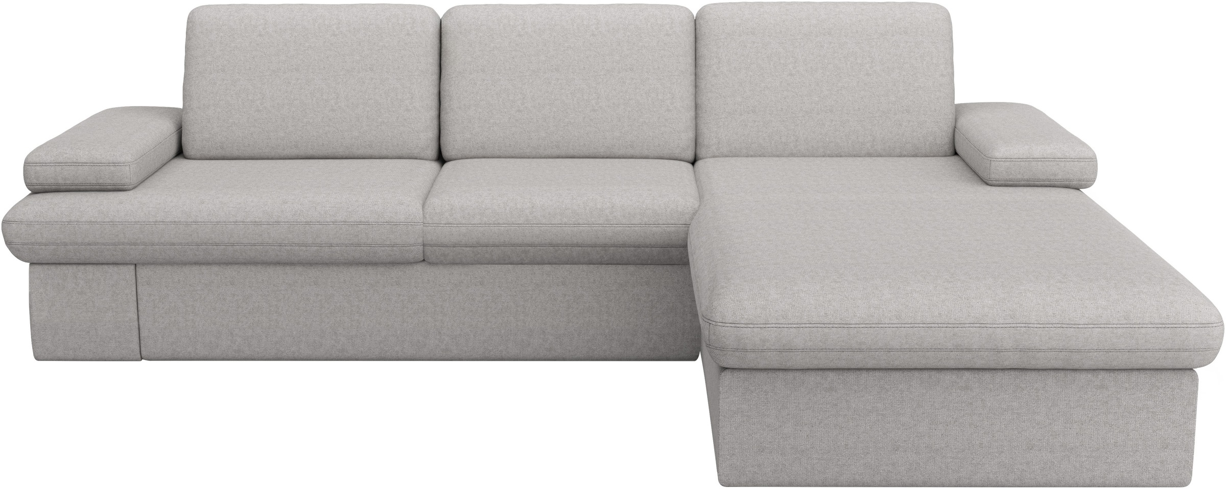 sit&more Ecksofa »Moreno«, mit Armteilverstellung,wahlweise mit Bettfunktion