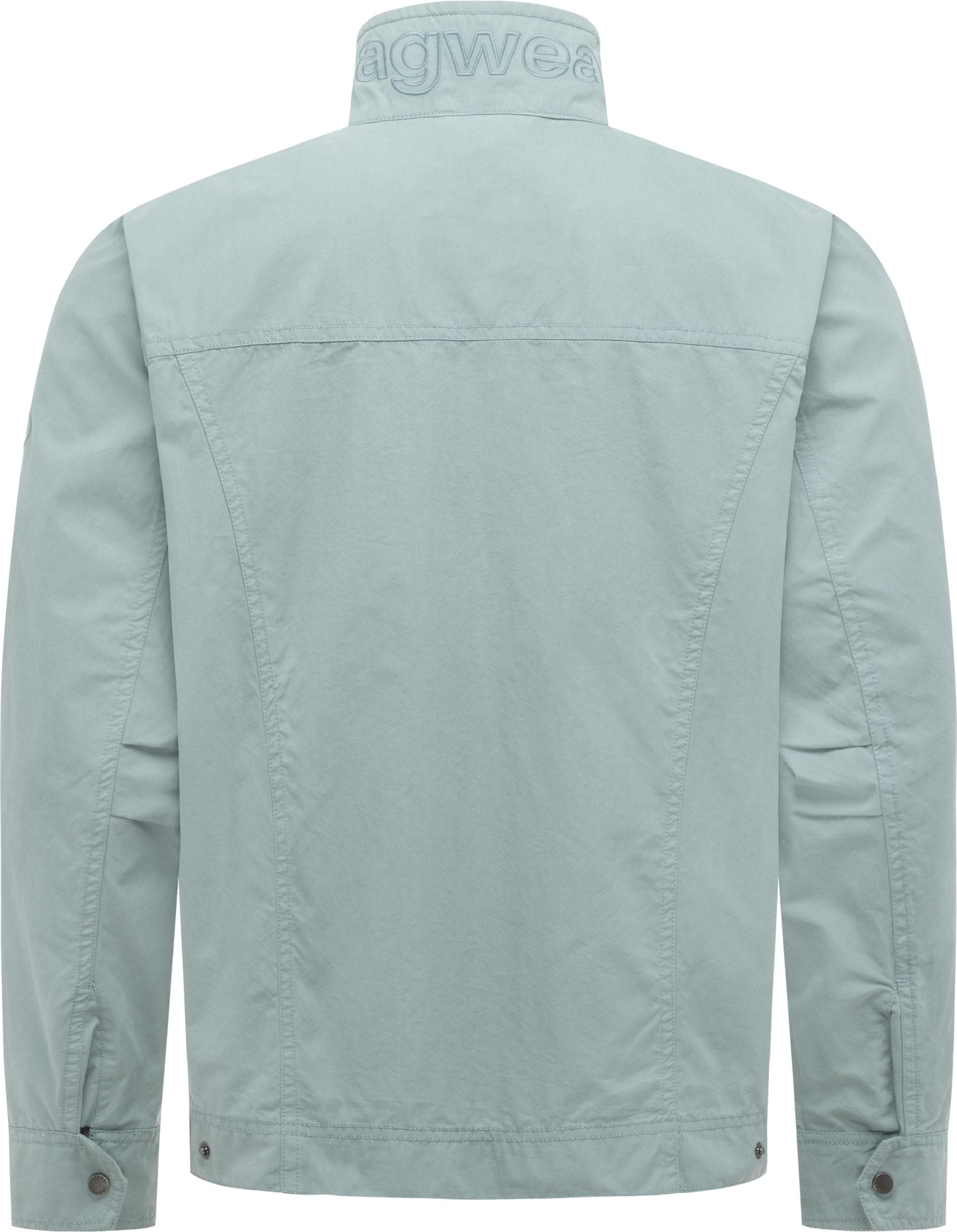 Ragwear Outdoorjacke »Anorak Murpho« ohne Kapuze Leichte Übergangsjacke mit Brusttaschen