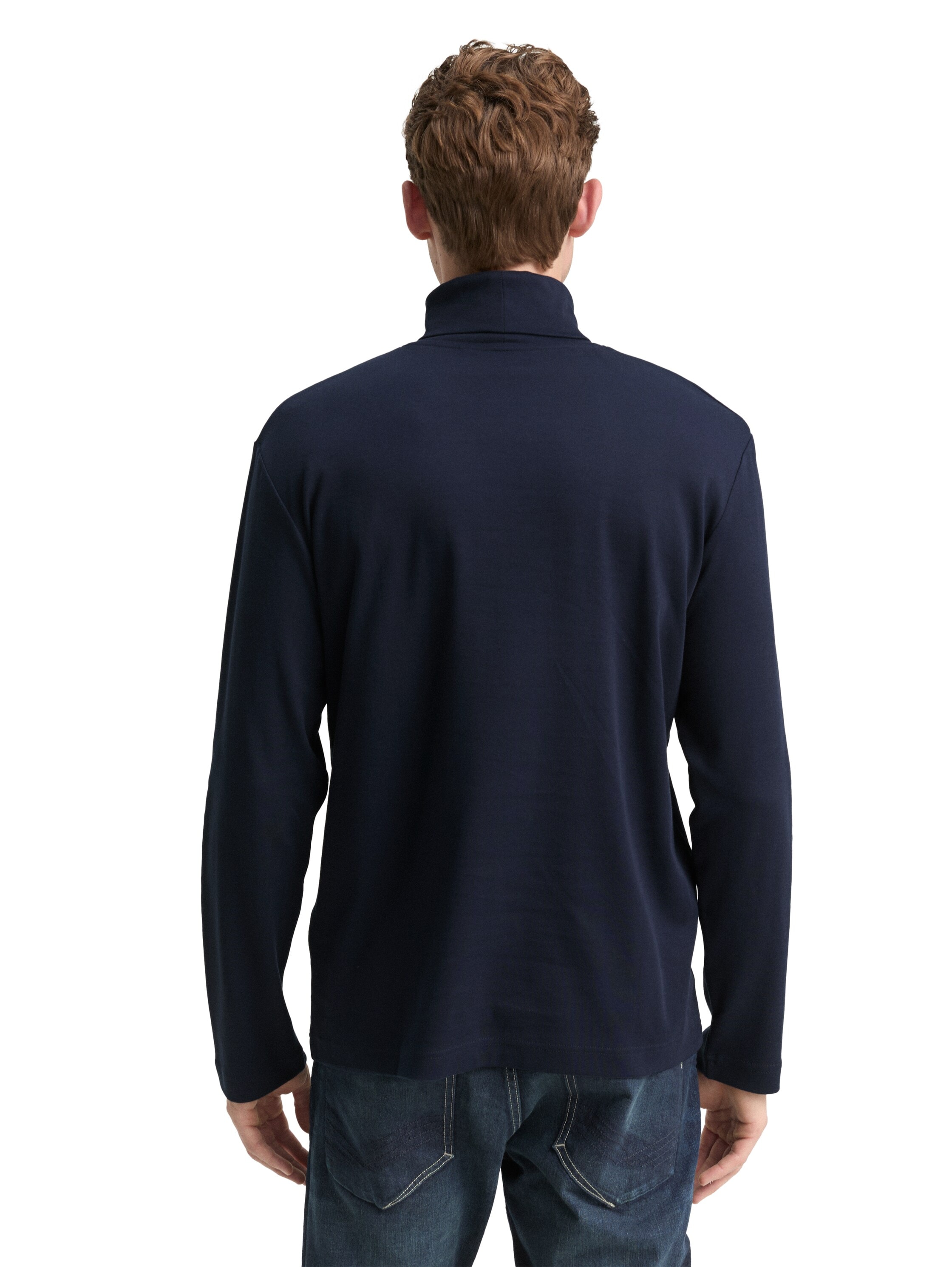 TOM TAILOR Langarmshirt, mit Rollkragen