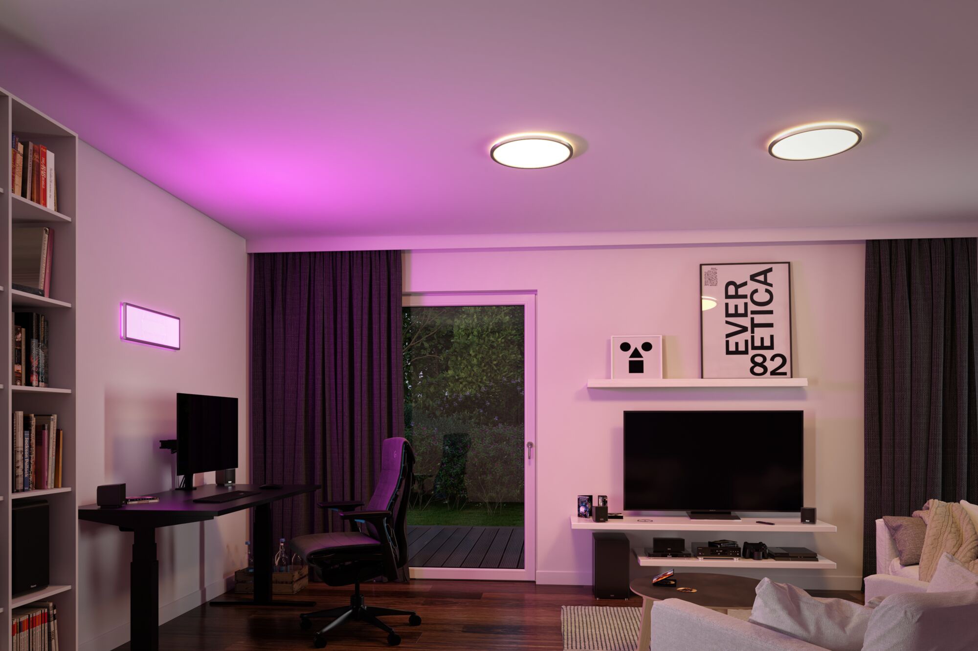 Paulmann LED Panel »Atria Shine«, 1 flammig