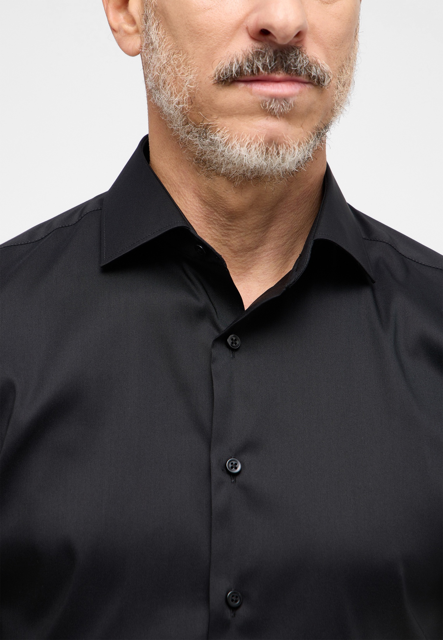 Eterna Langarmhemd »SLIM FIT« EASY IRON (bügelleicht)