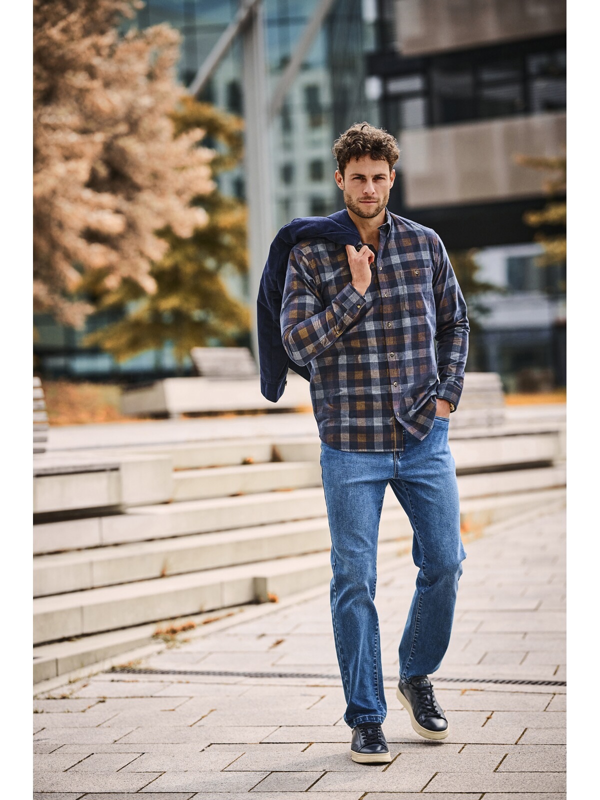 Babista Karohemd »Cordhemd JALIM«