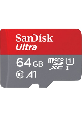 Sandisk Speicherkarte »microSDXC Ultra 64GB (A1/UHS-I) + Adapter«, (UHS Class 10 120... kaufen