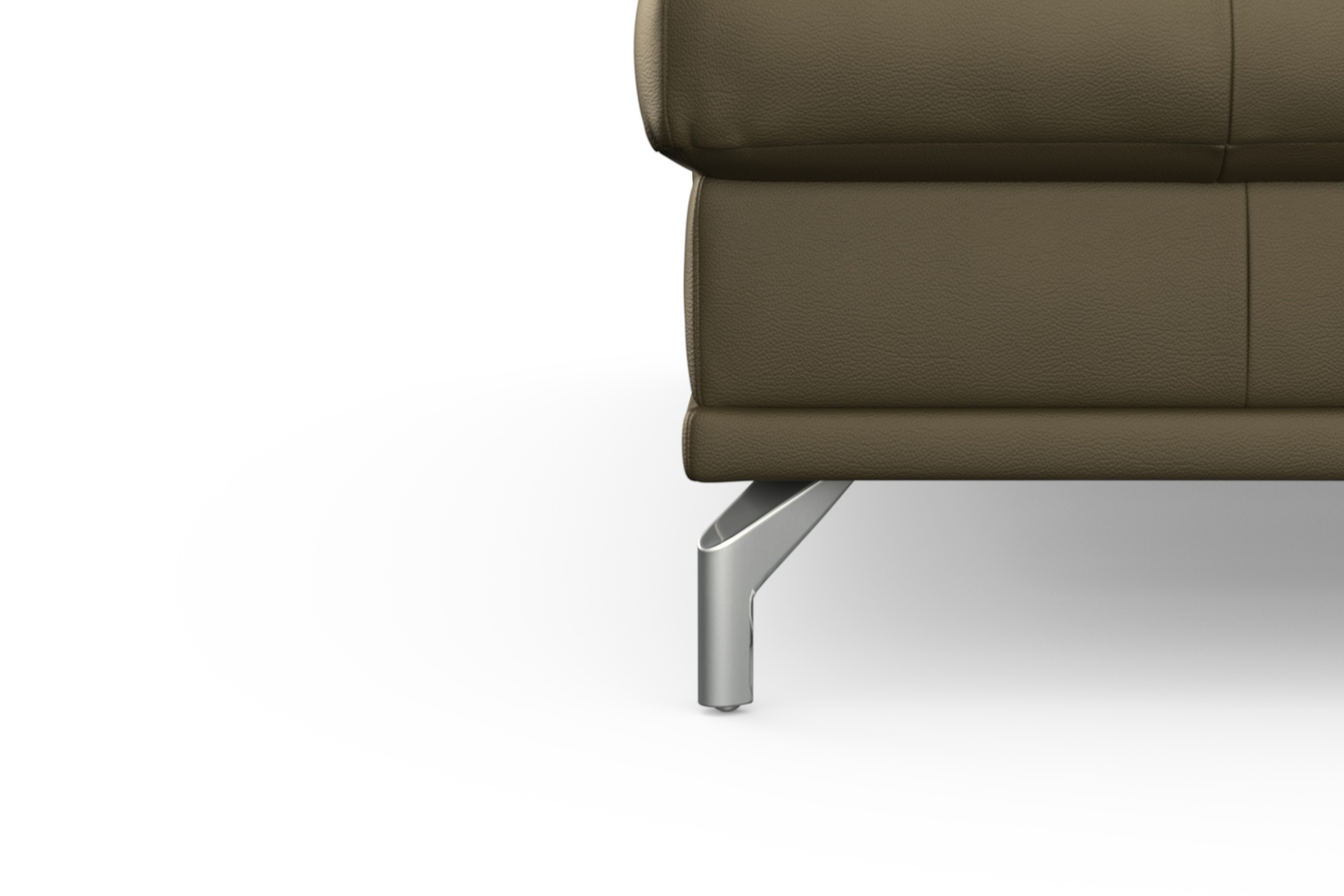 sit&more Wohnlandschaft »Cabrio U-Form, mit Sitztiefenverstellung, Arm- und Kopfteilverstellung«, 3 Nierenkissen, Federkern, optional Bettfunktion und Stauraum
