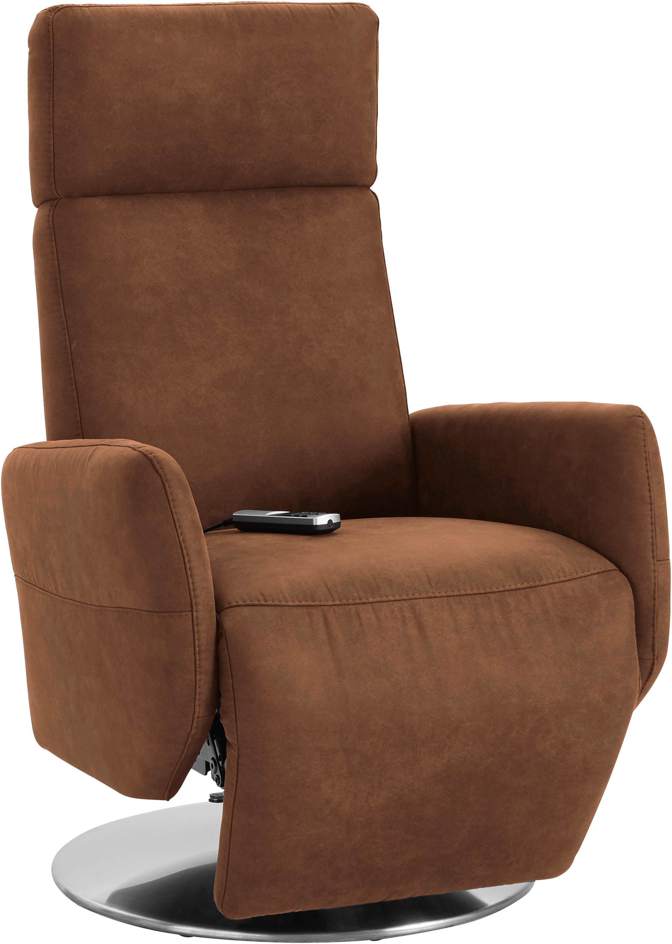 PLACES OF STYLE Relaxsessel »Kobra« in Größe M, wahlweise mit Motor und Aufstehhilfe