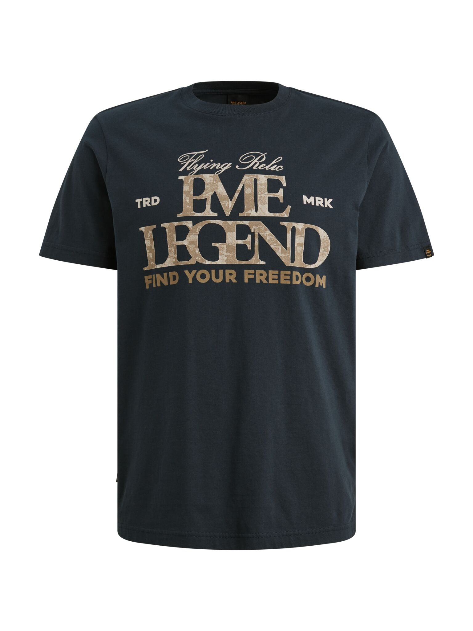 PME LEGEND T-Shirt »Short sleeve r-neck big print« mit Logo Print