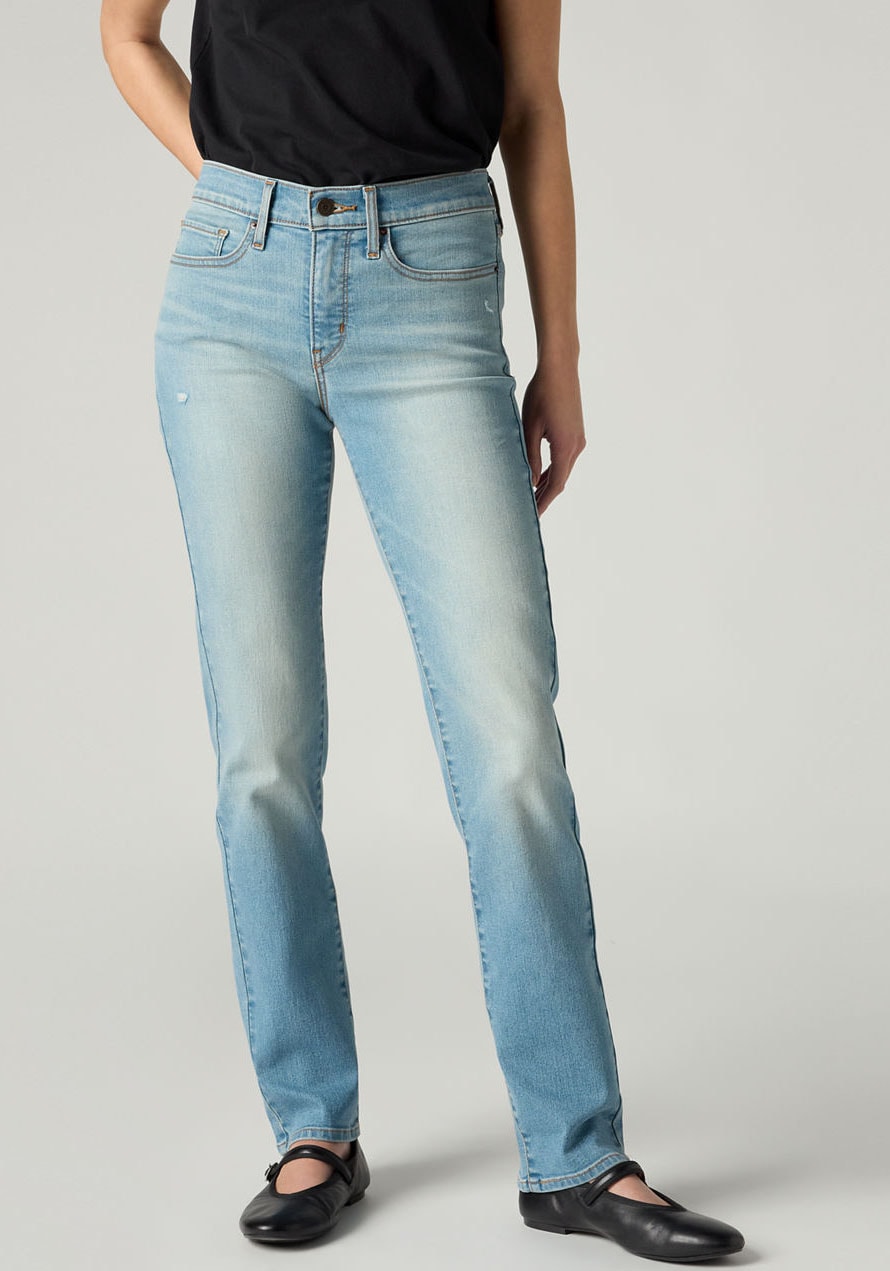 Levi's® Gerade Jeans »314 Shaping Straight« mit Stretch