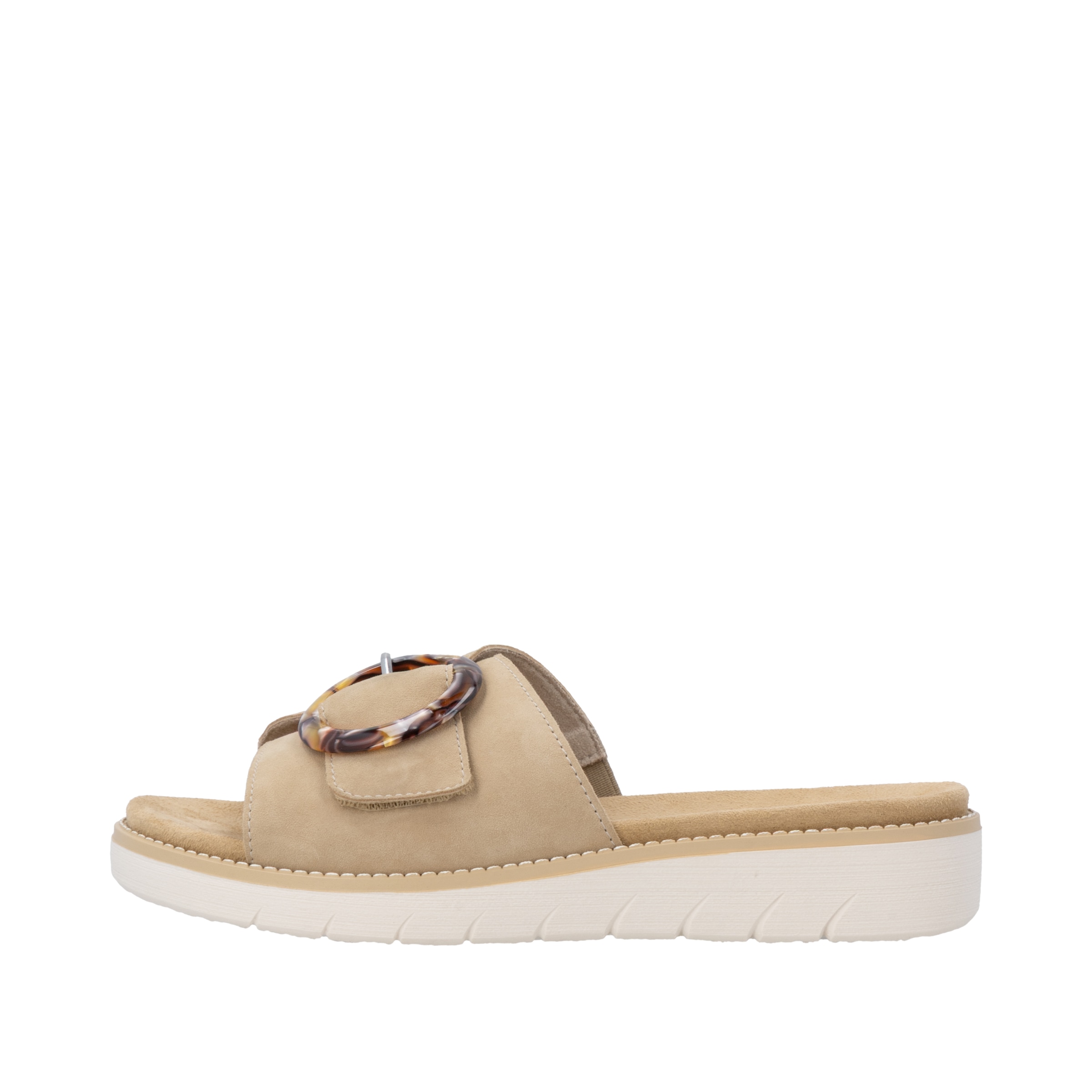 Remonte Pantolette  Sommerschuh, Hausschuh mit praktischem Klettverschluss