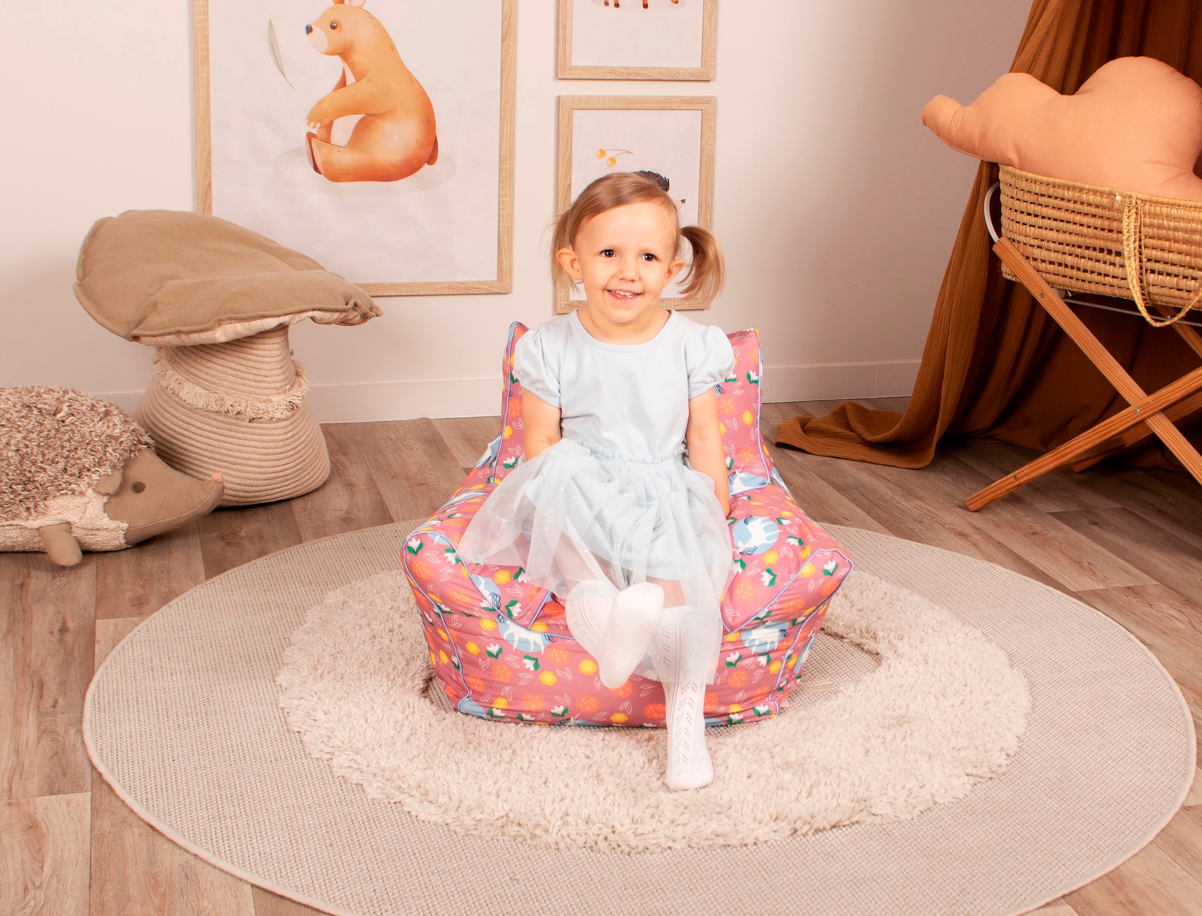 Knorrtoys® Sitzsack »Einhorn pink«, für Kinder; Made in Europe