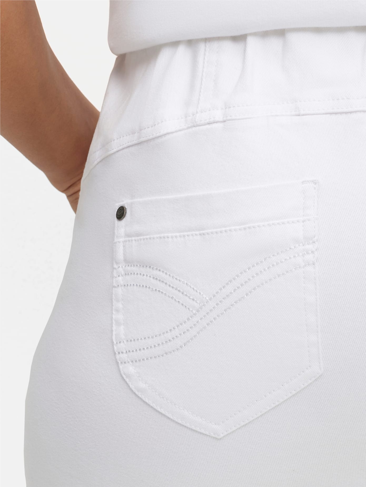 Sheego Schlupfjeans, (1 tlg.)