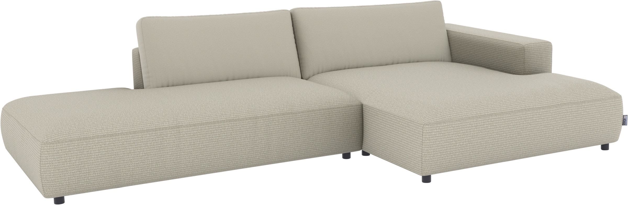 Musterring Ecksofa »Lucia«, verschiedene Farben, großer Longchair mit Armlehne, B330 x T190 cm