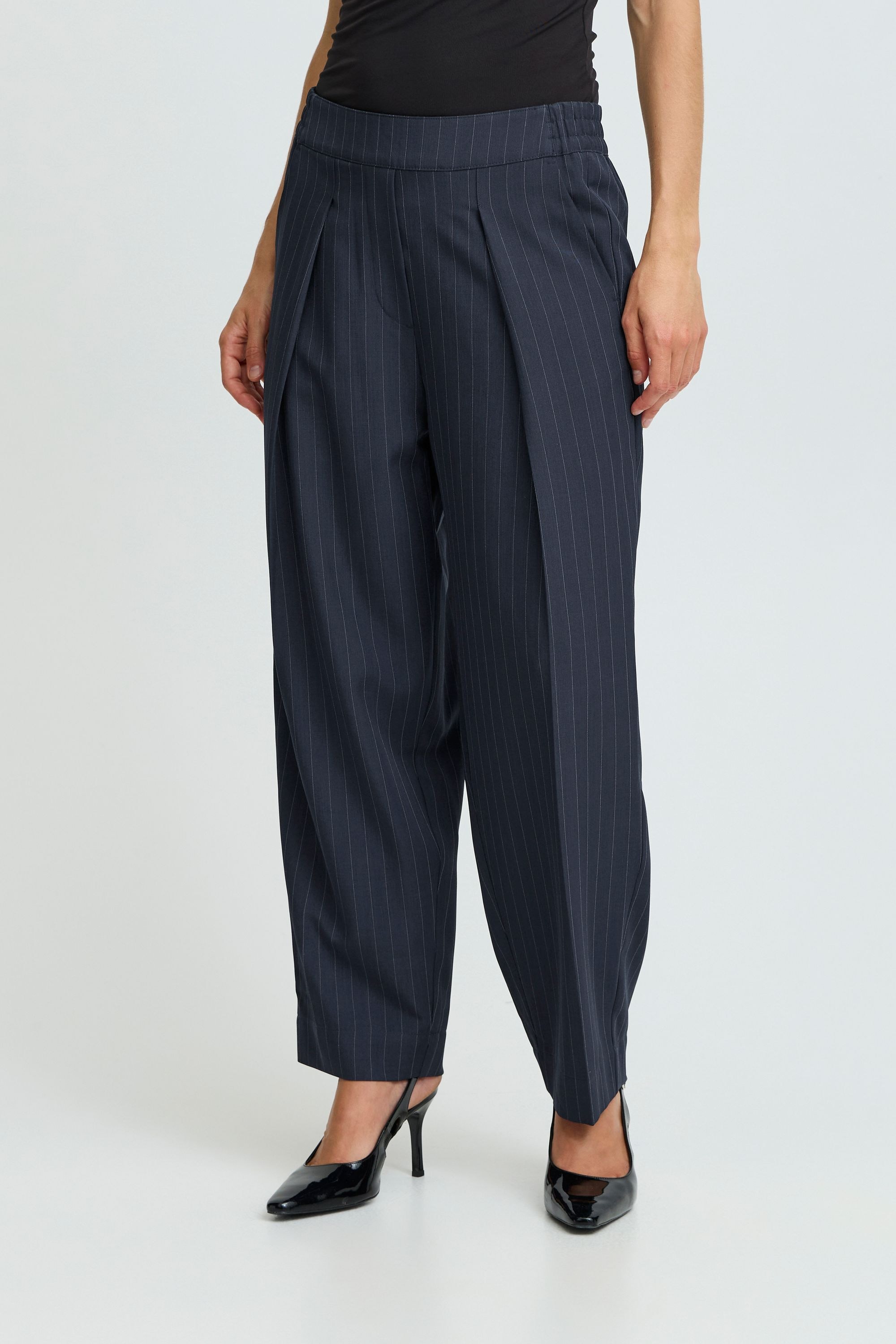 b.young Stoffhose »Stoffhose BYMMMIDDE BARREL PANTS -«