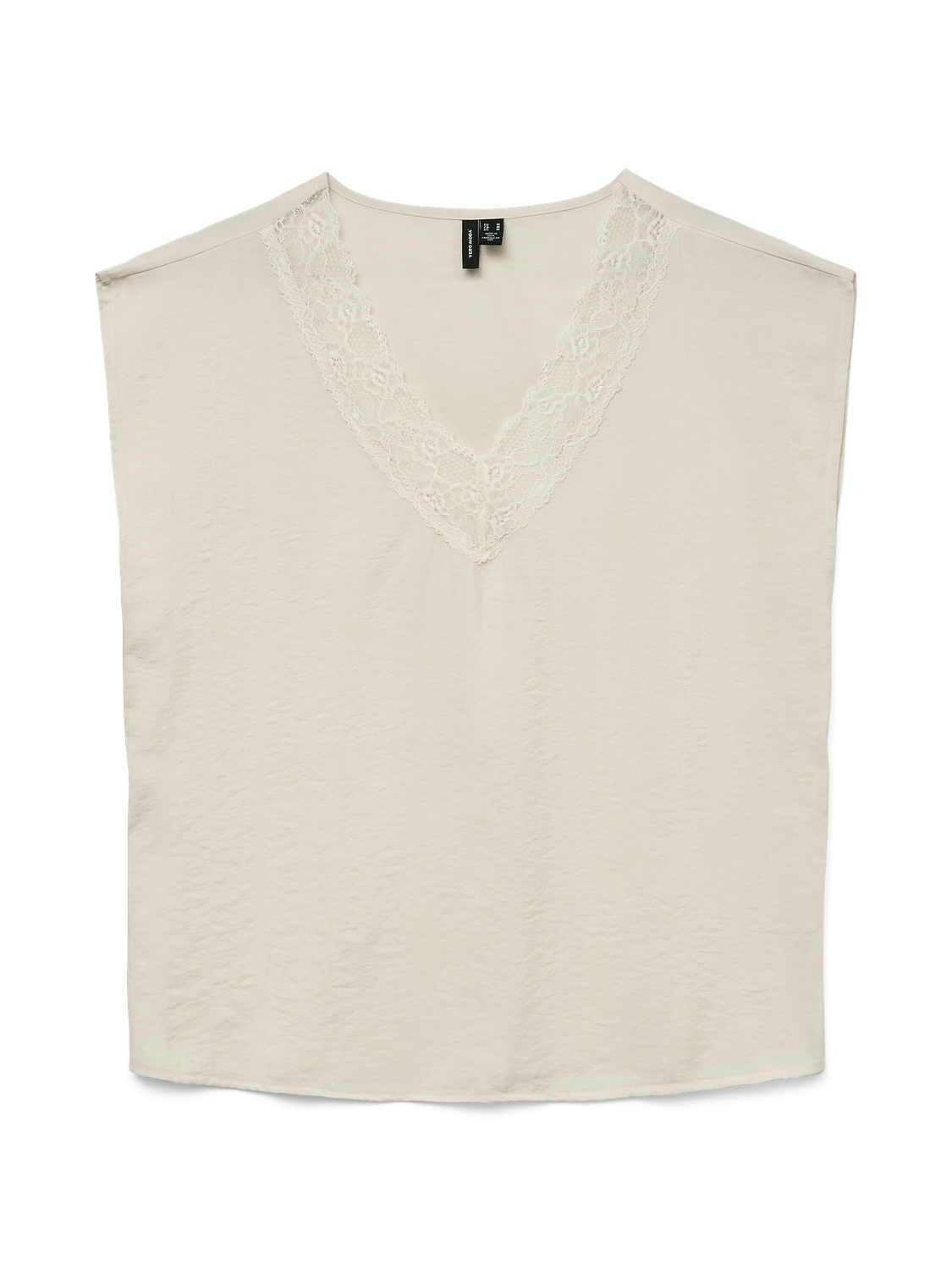 Vero Moda Spitzentop »VMSAFA SL V-NECK LACE TOP WVN GA NOOS«