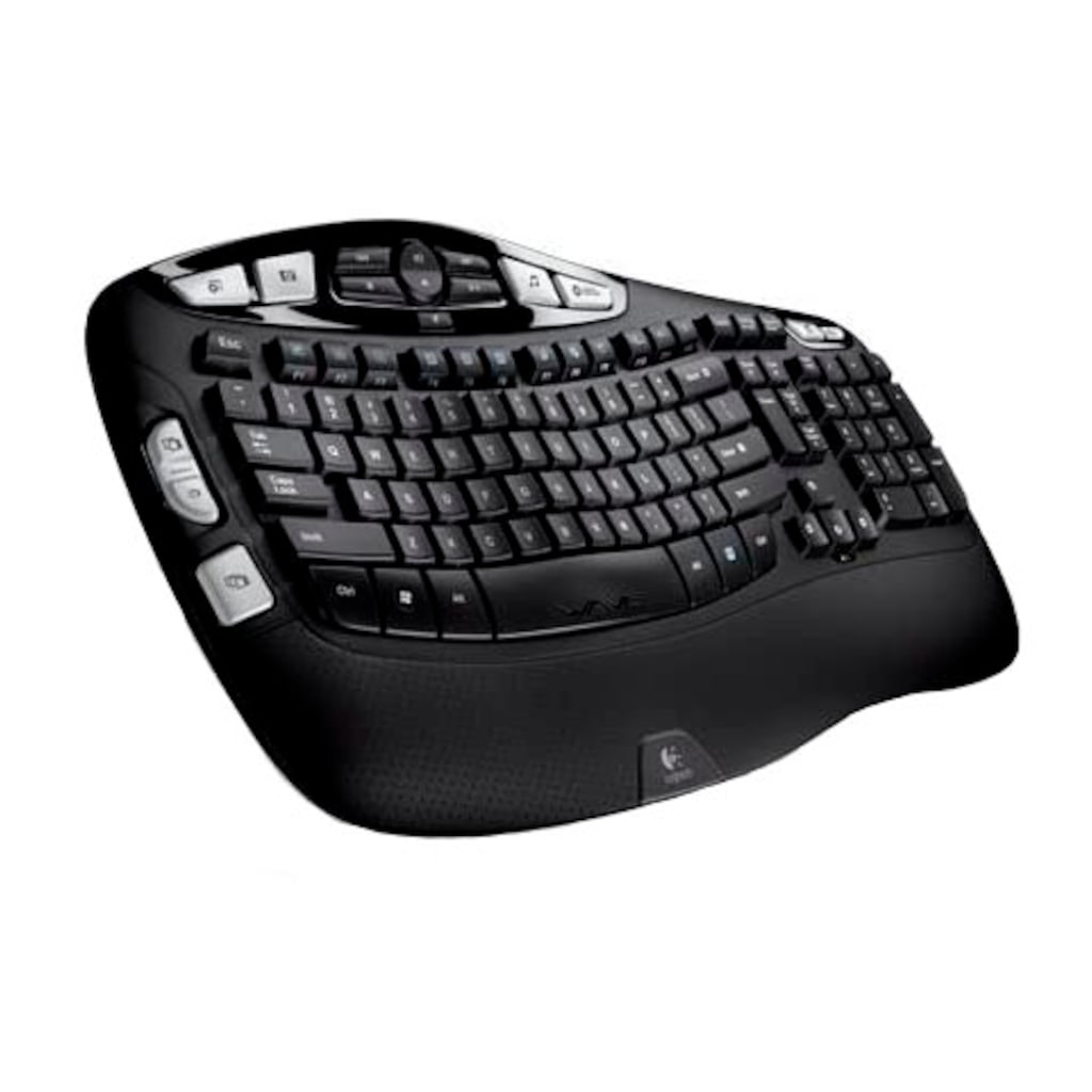 Logitech Tastatur »Wireless Keyboard K350 - DE-Layout«, (Ziffernblock)