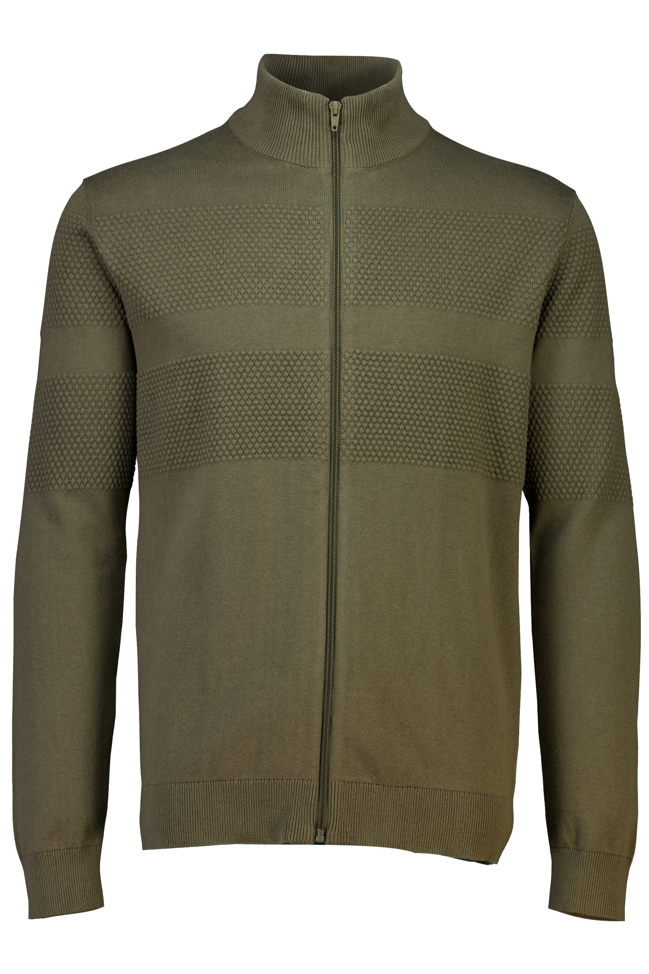 LINDBERGH Strickjacke mit Stehkragen und Reißverschluss