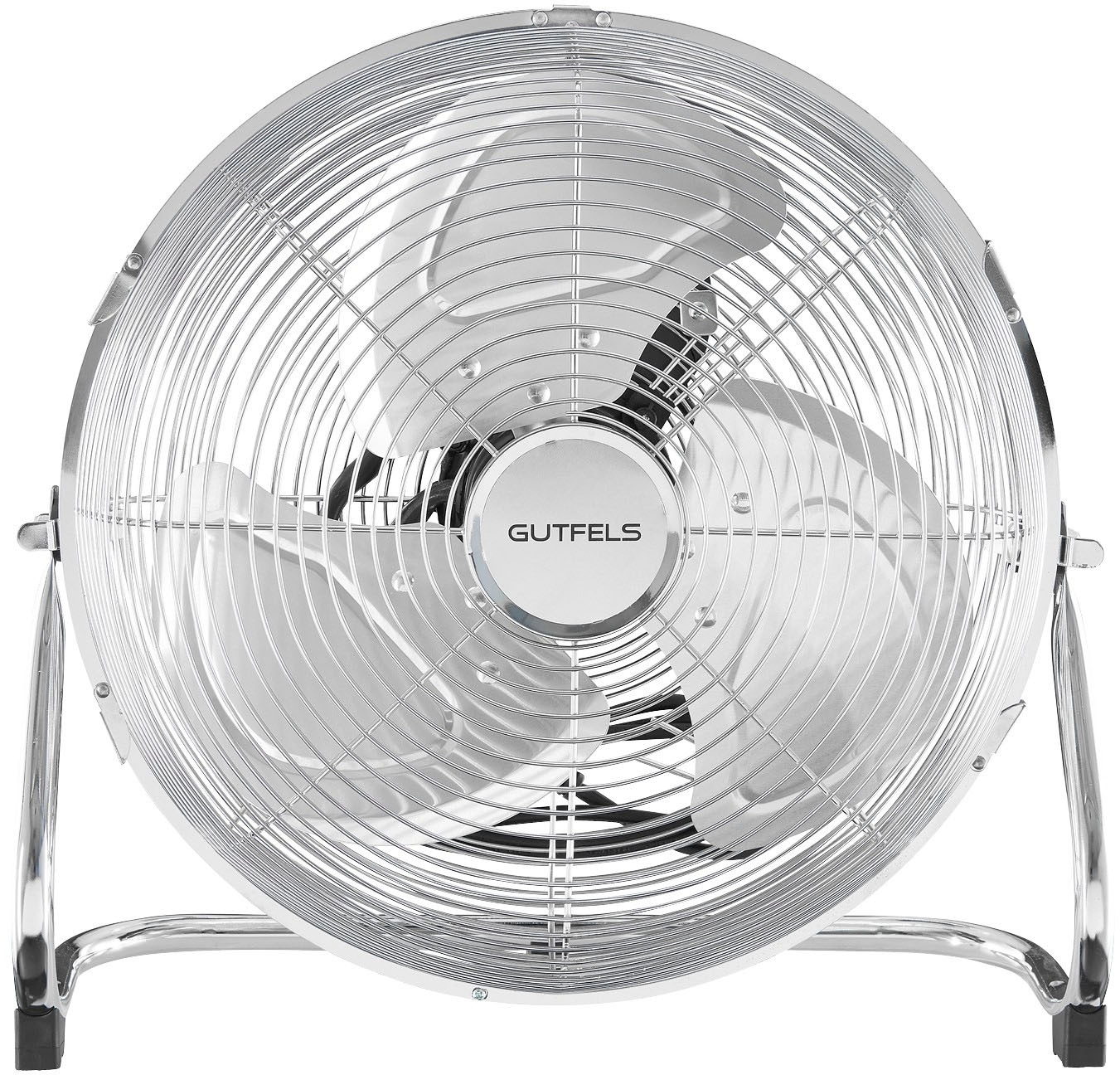 Bodenventilator »VB 37058 ch«, Ø 35 cm, Vollmetall, 70 W Leistung, edelstahlfarben