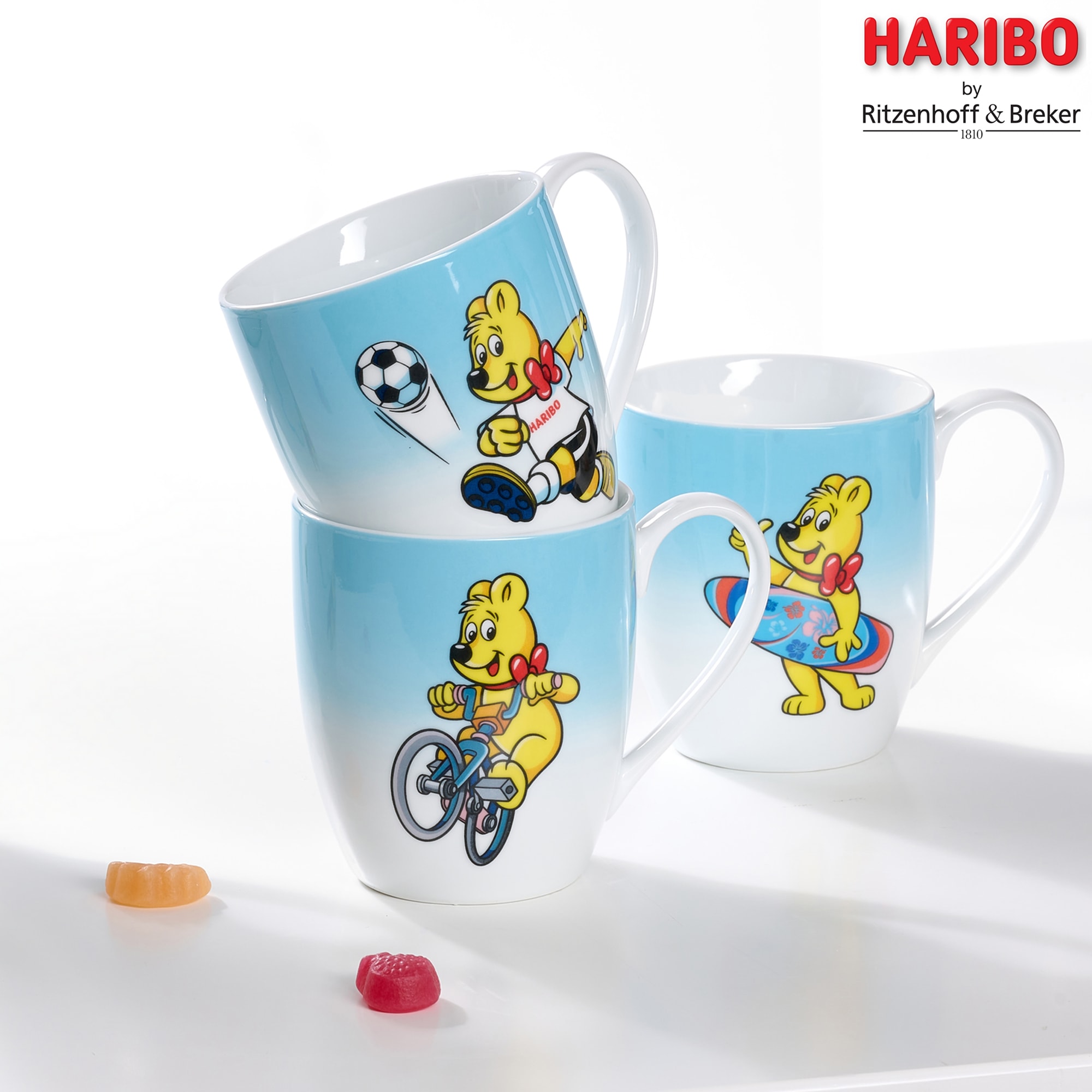 Ritzenhoff & Breker Becher »HARIBO Sport, Soccer, 500 ml« spülmaschinenfest