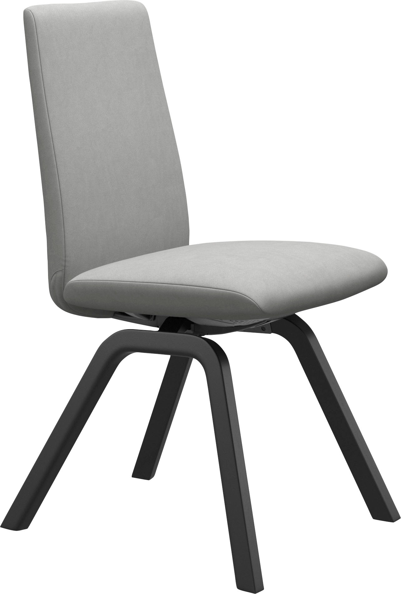 Stressless® Polsterstuhl »Laurel« () Low Back, Größe M, mit schräggestellten Beinen in Schwarz