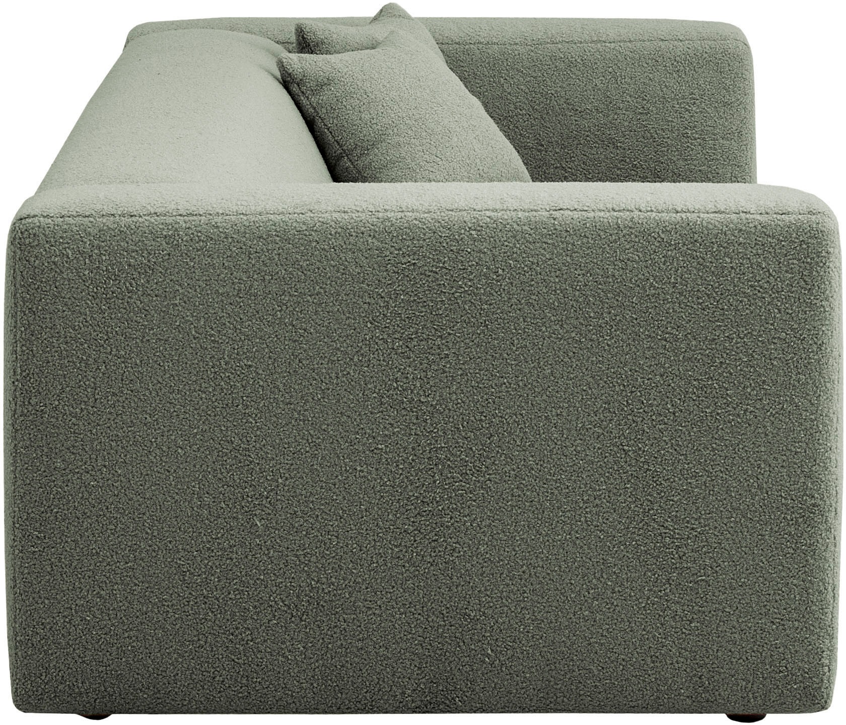 andas 3-Sitzer »BAKELS, Couch in Cord oder Boucle-Stoff, Sofa im modernen Design«, bequemer Sitzkomfort,in 2 Stoffen und 8 Farben lieferbar