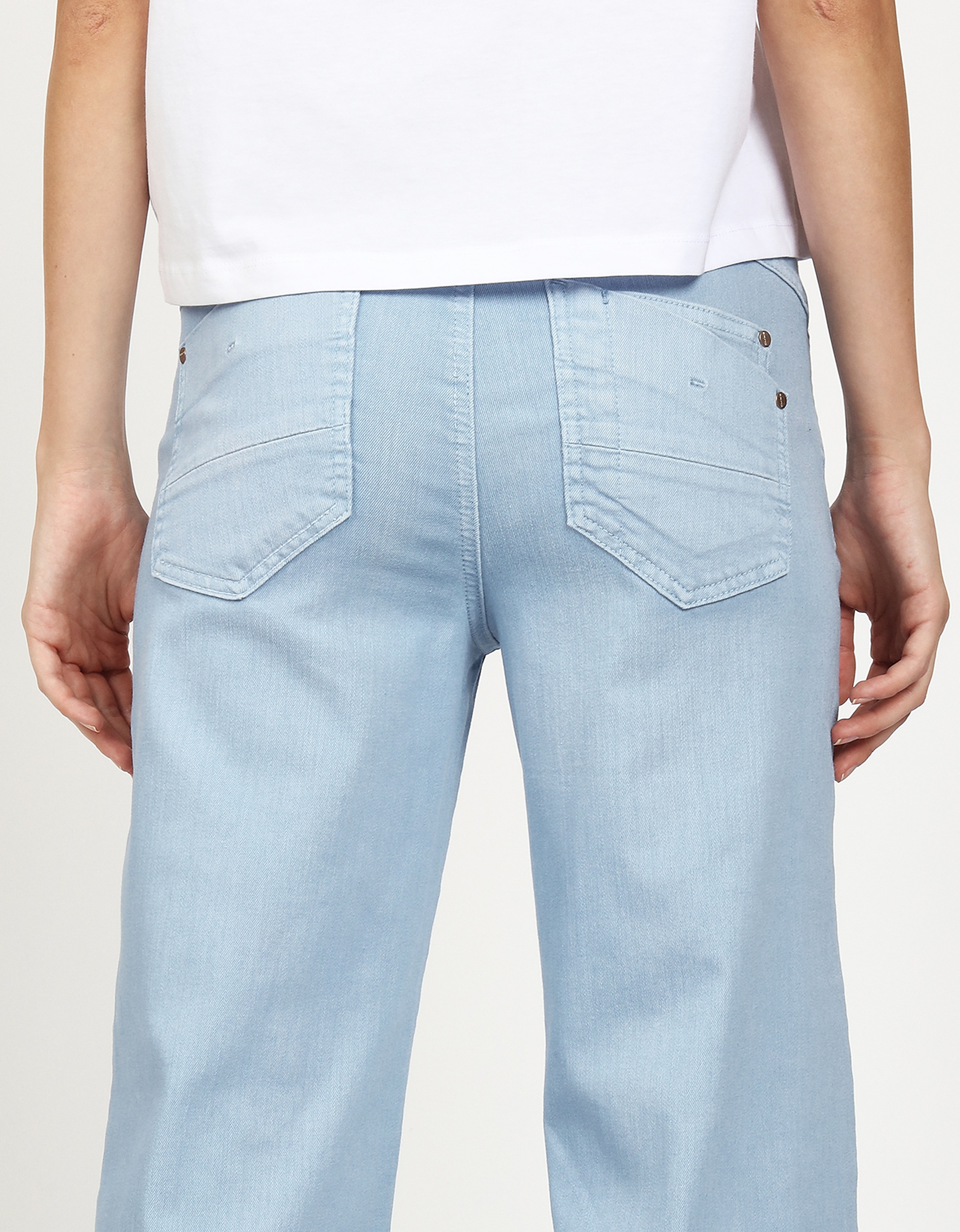 GANG Weite Jeans »94AMELIE WIDE« mit geradem Beinverlauf, weicher Denim