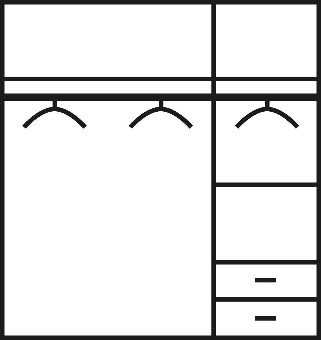 rauch Kleiderschrank »P4You«