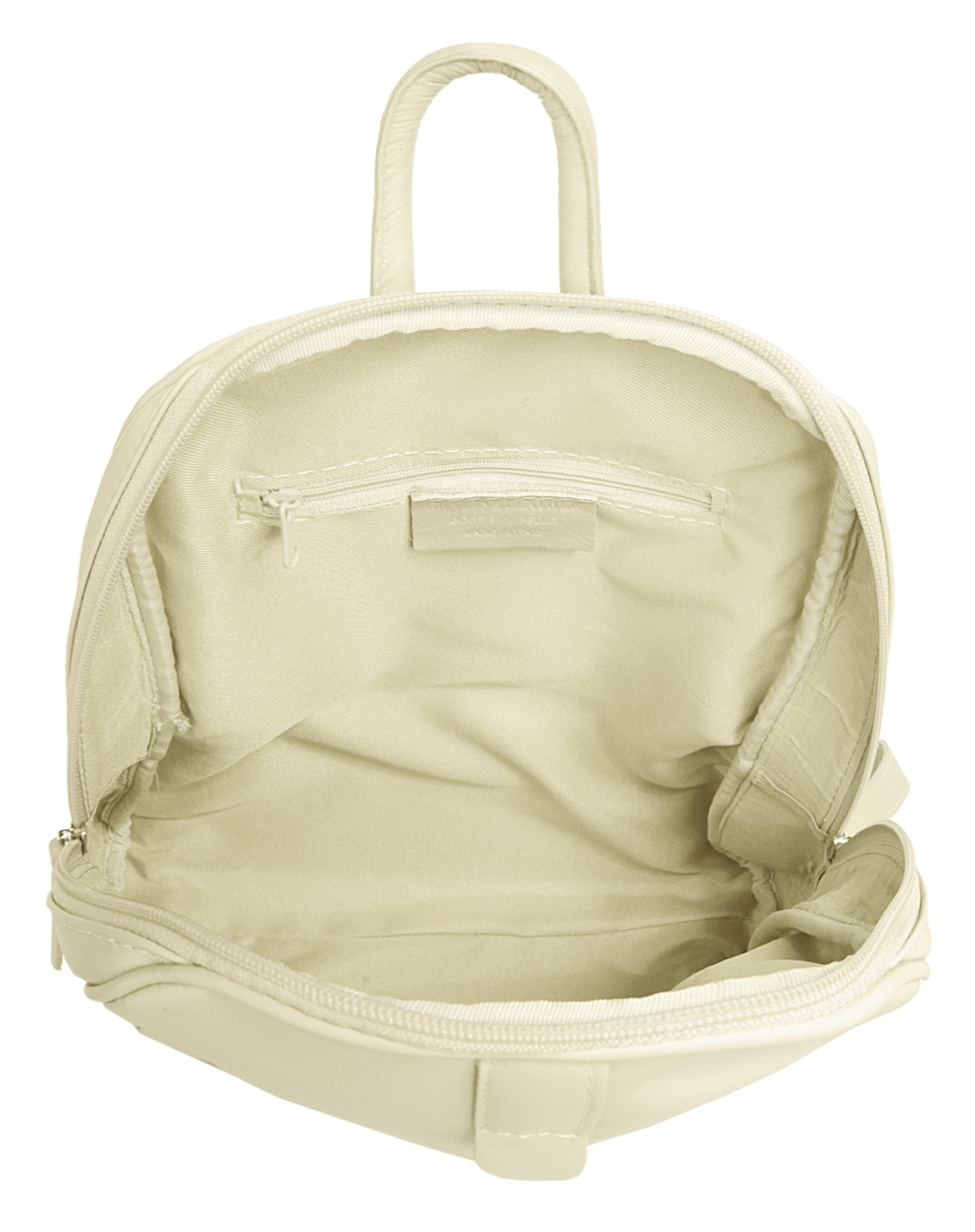 Samantha Look Cityrucksack, echt Leder, Made in Italy