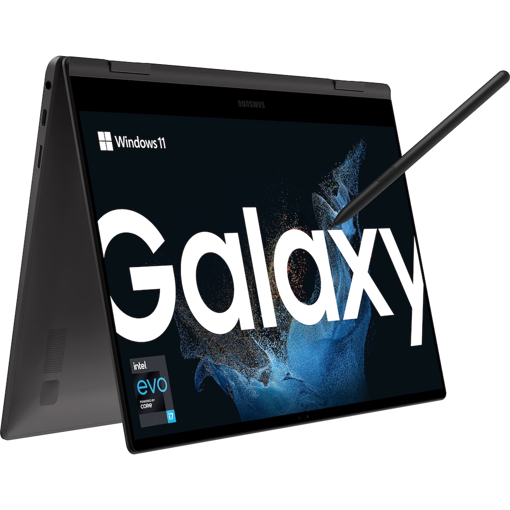 Samsung Convertible Notebook »Galaxy Book2 Pro 360«, (33,78 cm/13,3 Zoll), Intel, Core i7, Iris© Xe Graphics, 512 GB SSD