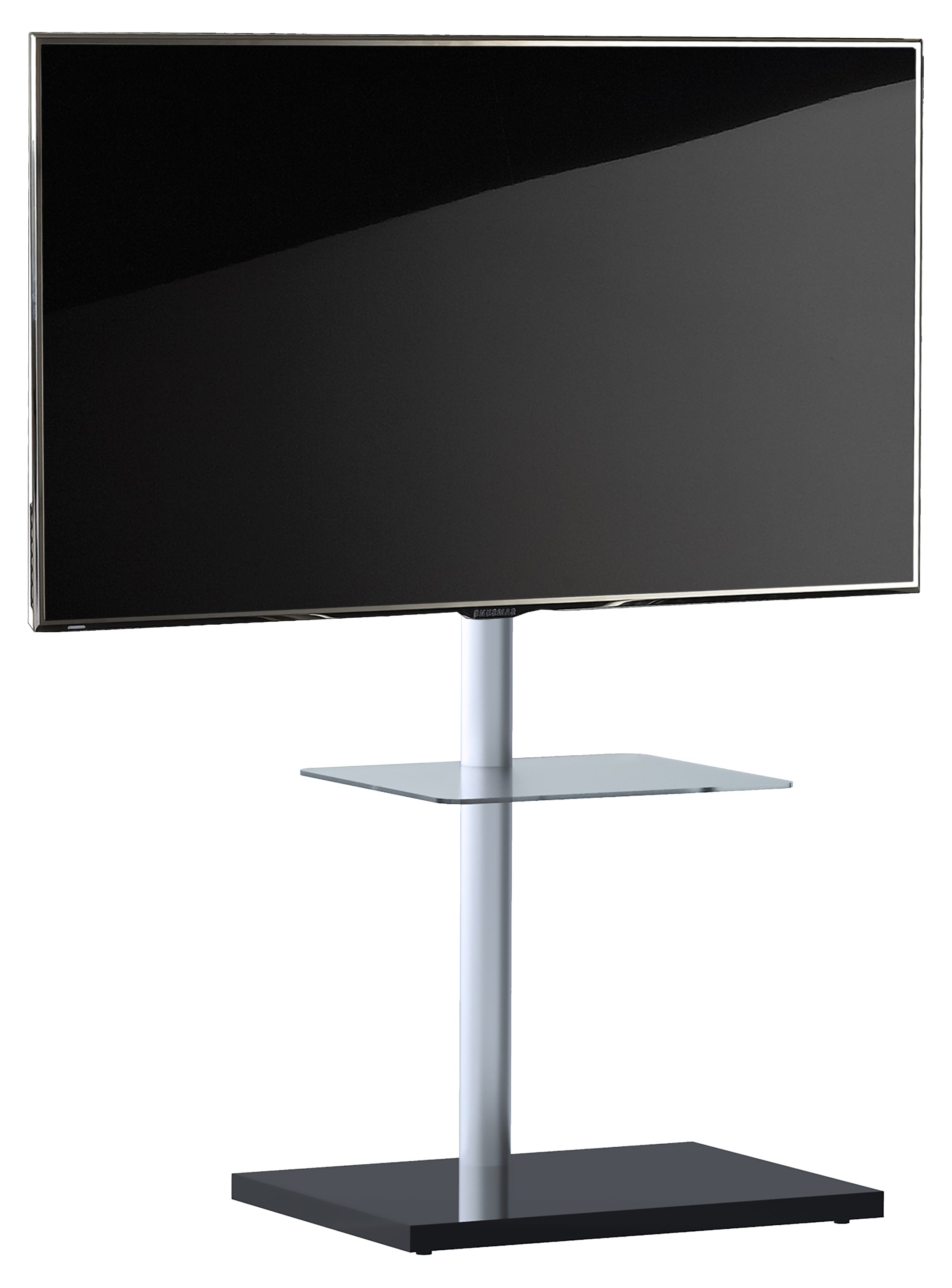 VCM TV-Rack »VCM TV Standfuß mit Zwischenboden |Ständer Fernseh Rack | Maße ca. H. 100 x B. 60 x T. 45 cm - Nalano«, (VCM Nalano)
