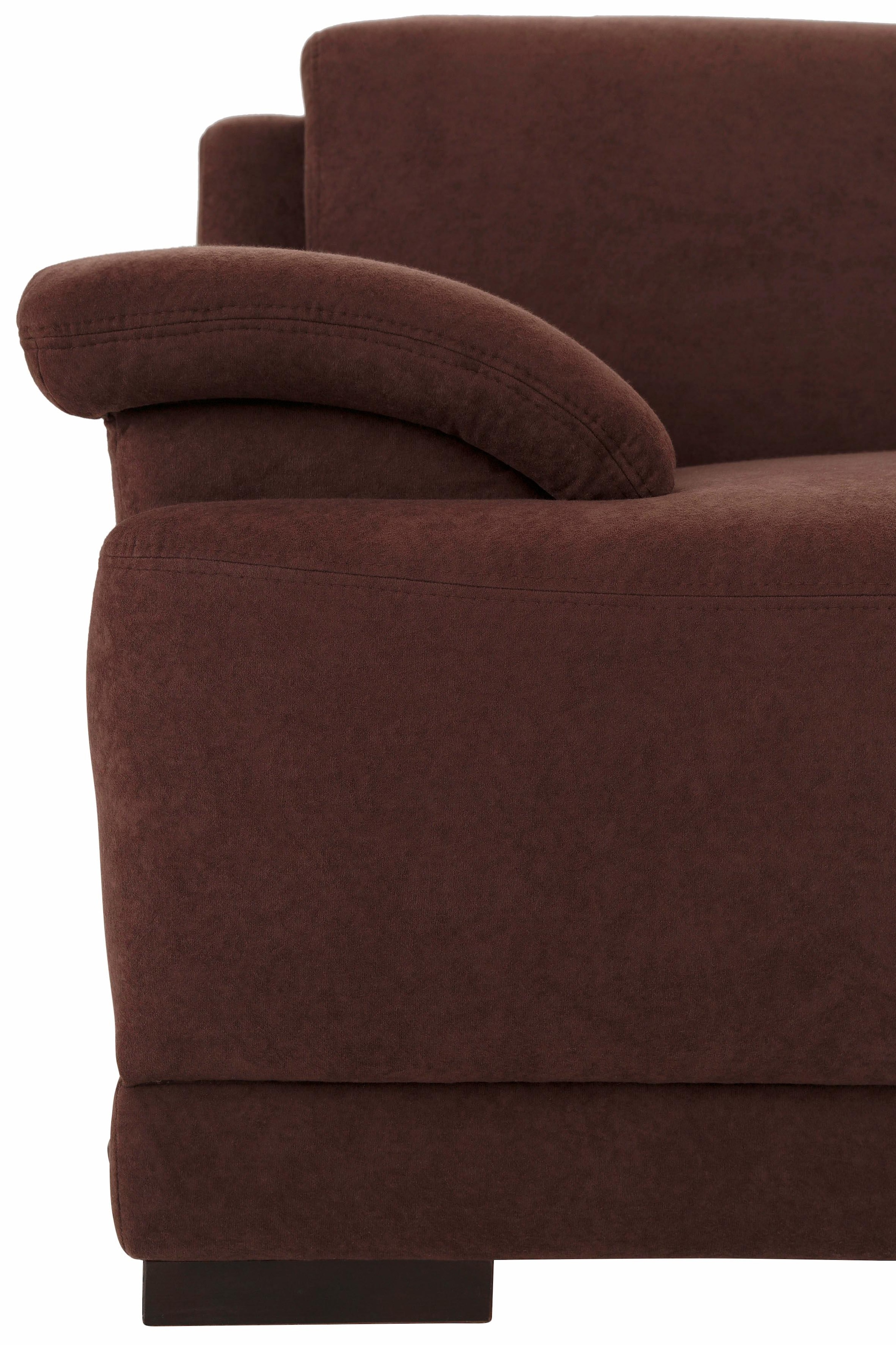 Home affaire Ecksofa »Telos mit Boxspring Unterfederung für hohen Komfort, L-Form«, mit Boxspring-Federung für tollen Sitzkomfort. Zeitlos und komfortabel