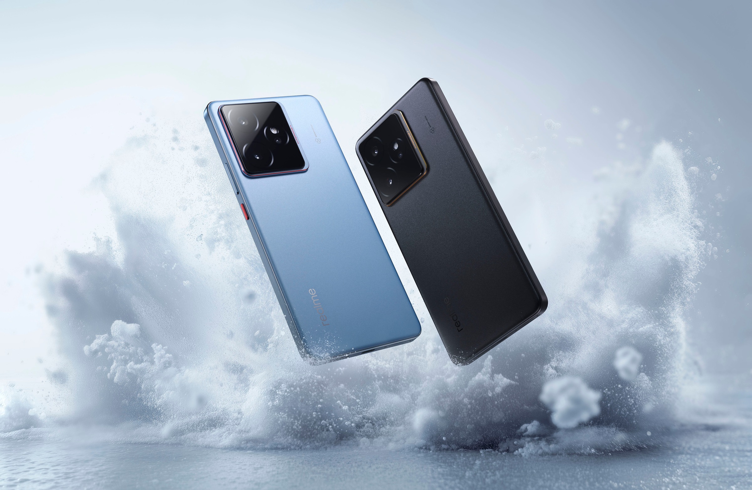 Realme Smartphone »GT 7 256GB«, IceSense Black