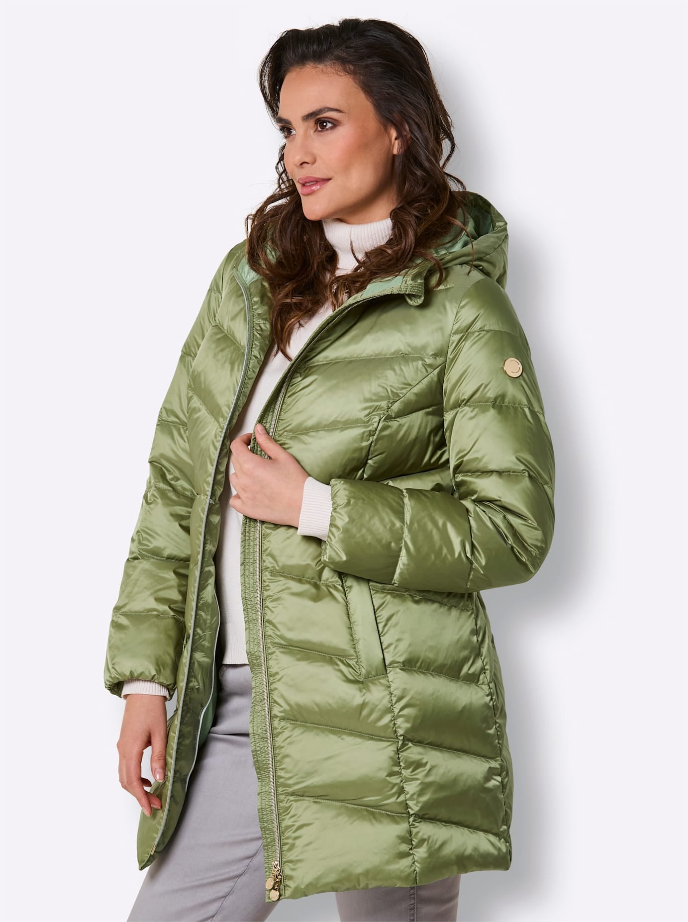 CREATION L PREMIUM Daunenjacke mit Kapuze