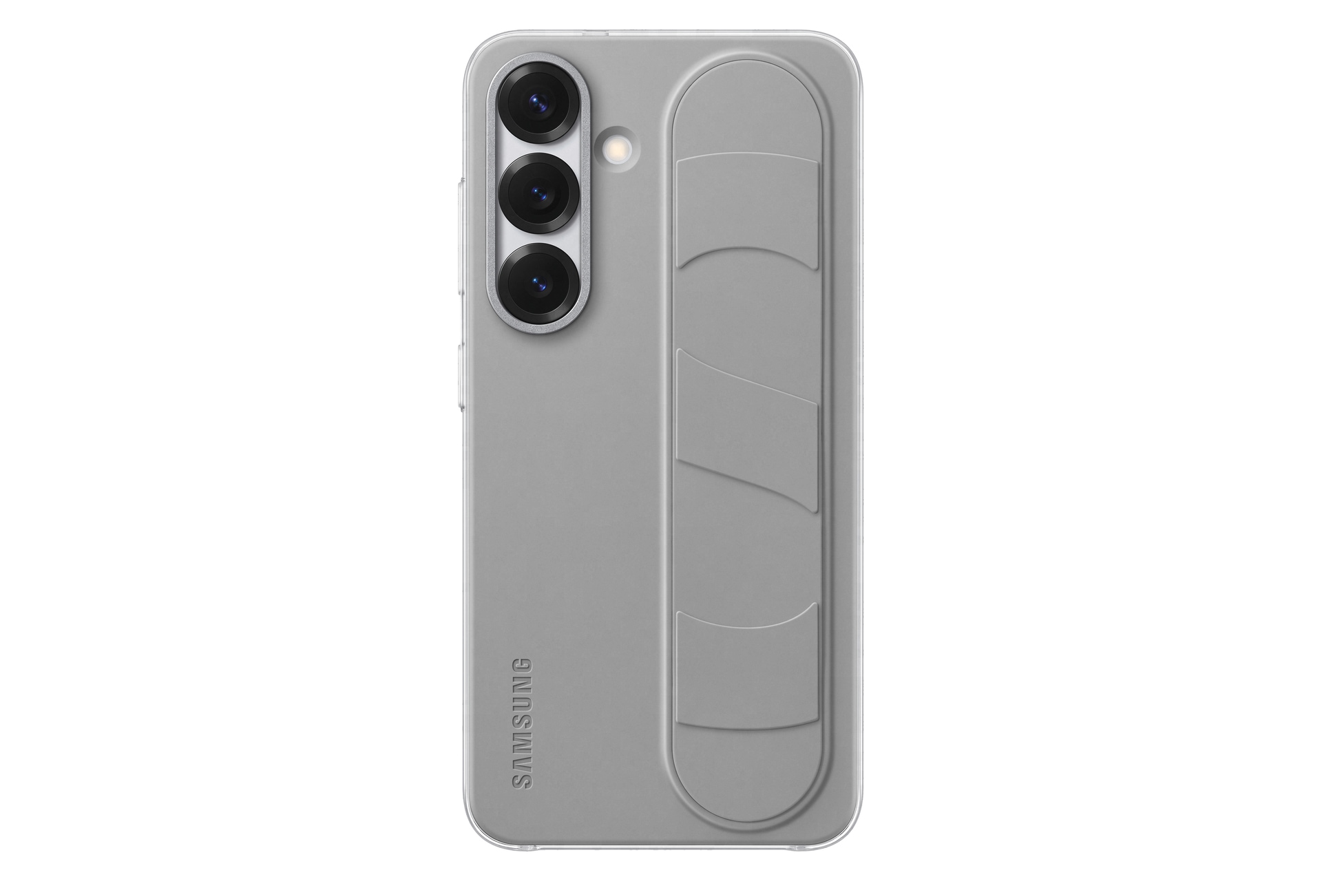 Samsung Handyhülle »Standing Grip Case für Samsung Galaxy S25«, Backcover, Schutzhülle, Handyschutzhülle, Case, Schutzcase, stoßfest