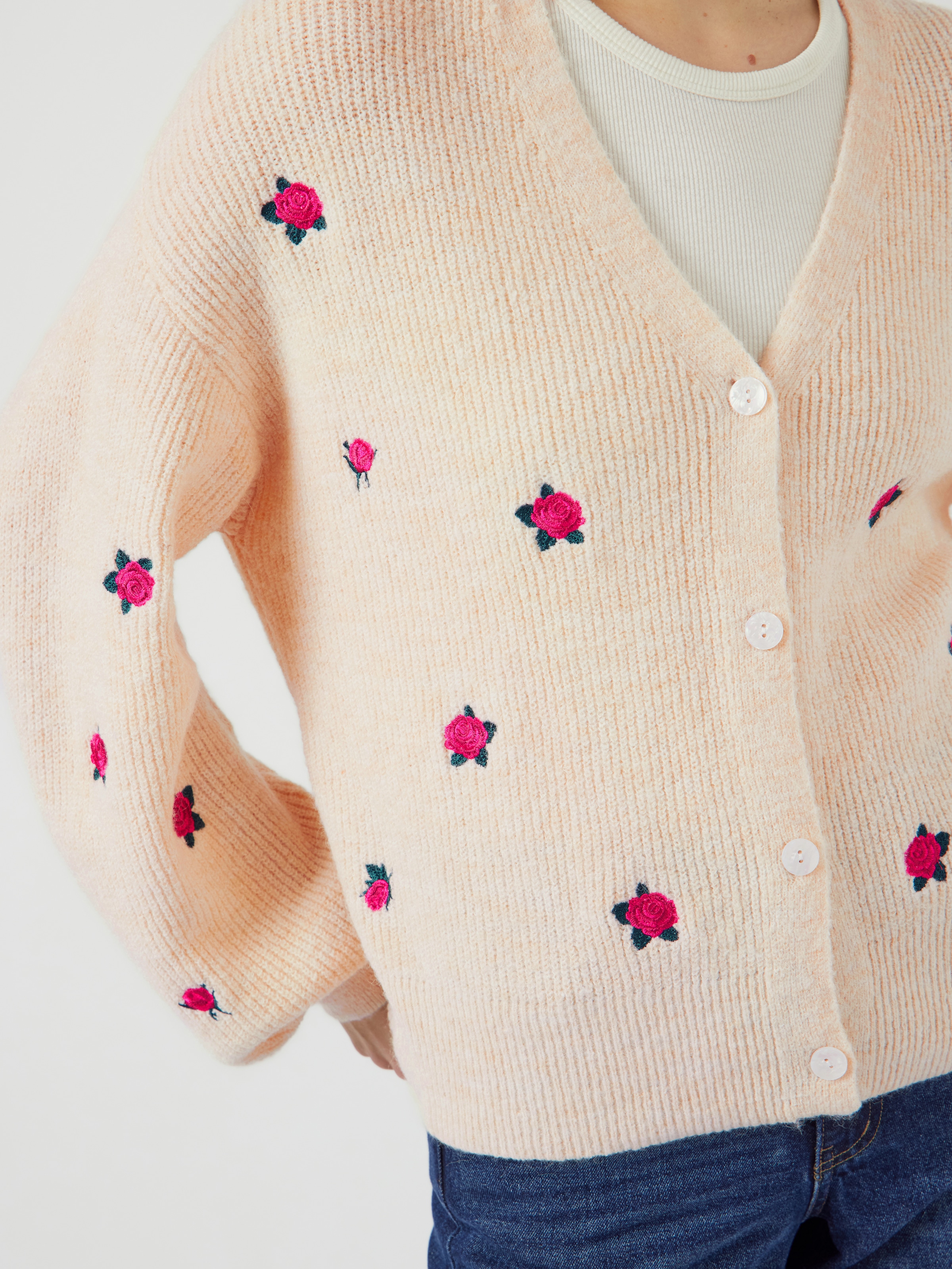 Y.A.S Strickjacke »YASFLEUR LS KNIT CARDIGAN S. NOOS«