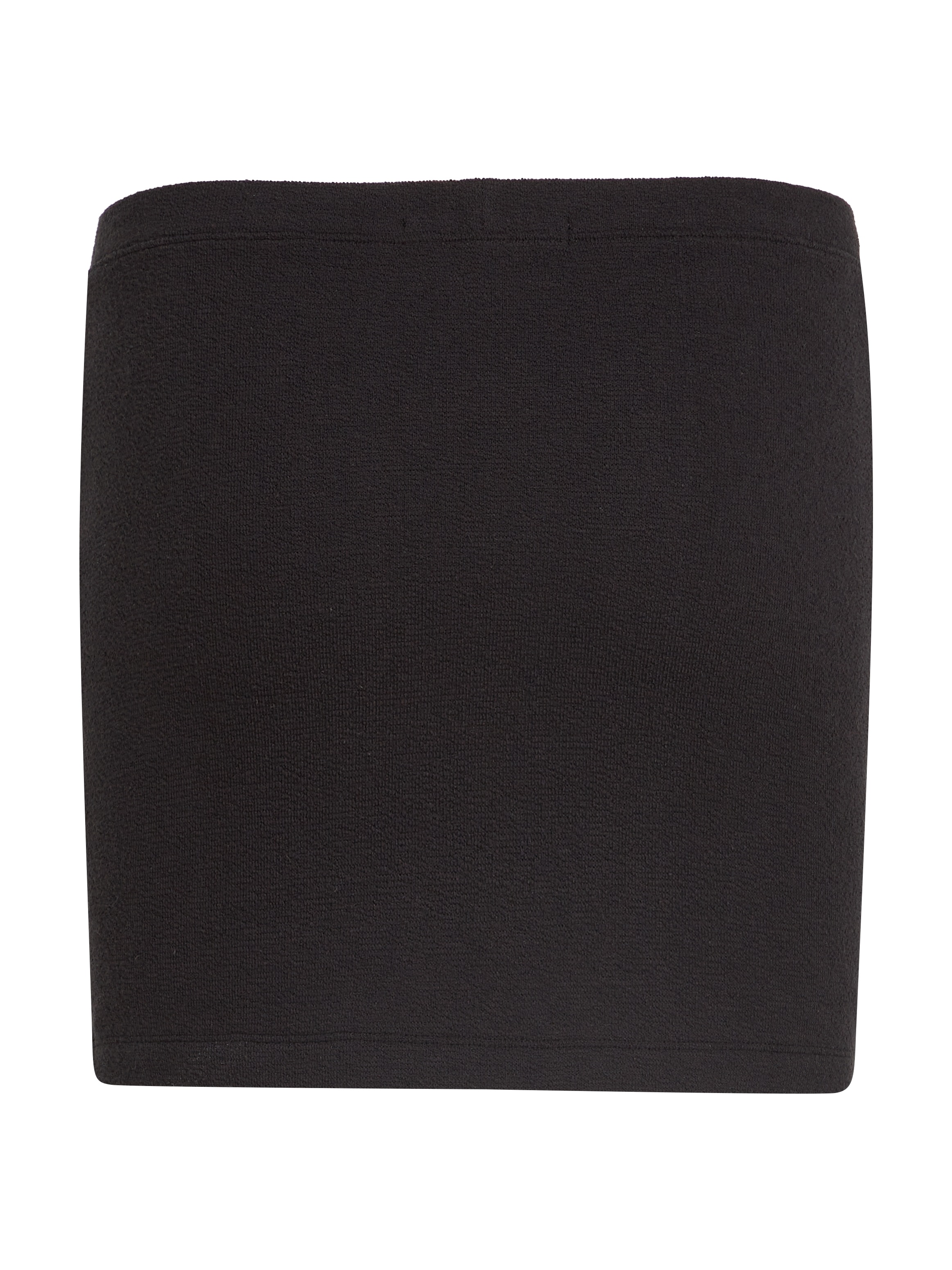 Calvin Klein Jeans Minirock »SLUB RIB MINI SKIRT«, mit Logopatch