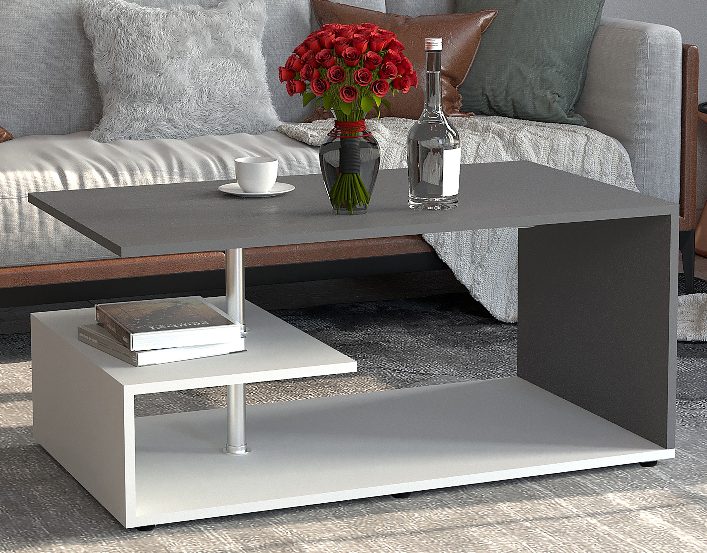 VCM Beistelltisch »Holz Sofatisch Couchtisch Wohnzimmertisch Maliso M«