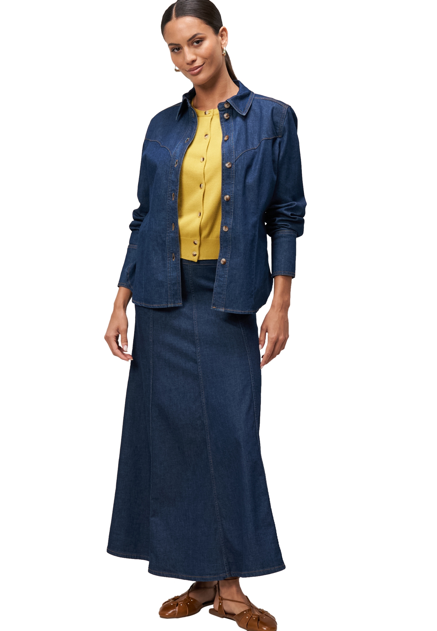 Zero Strickjacke »Feinstrickweste mit Knopfleiste«