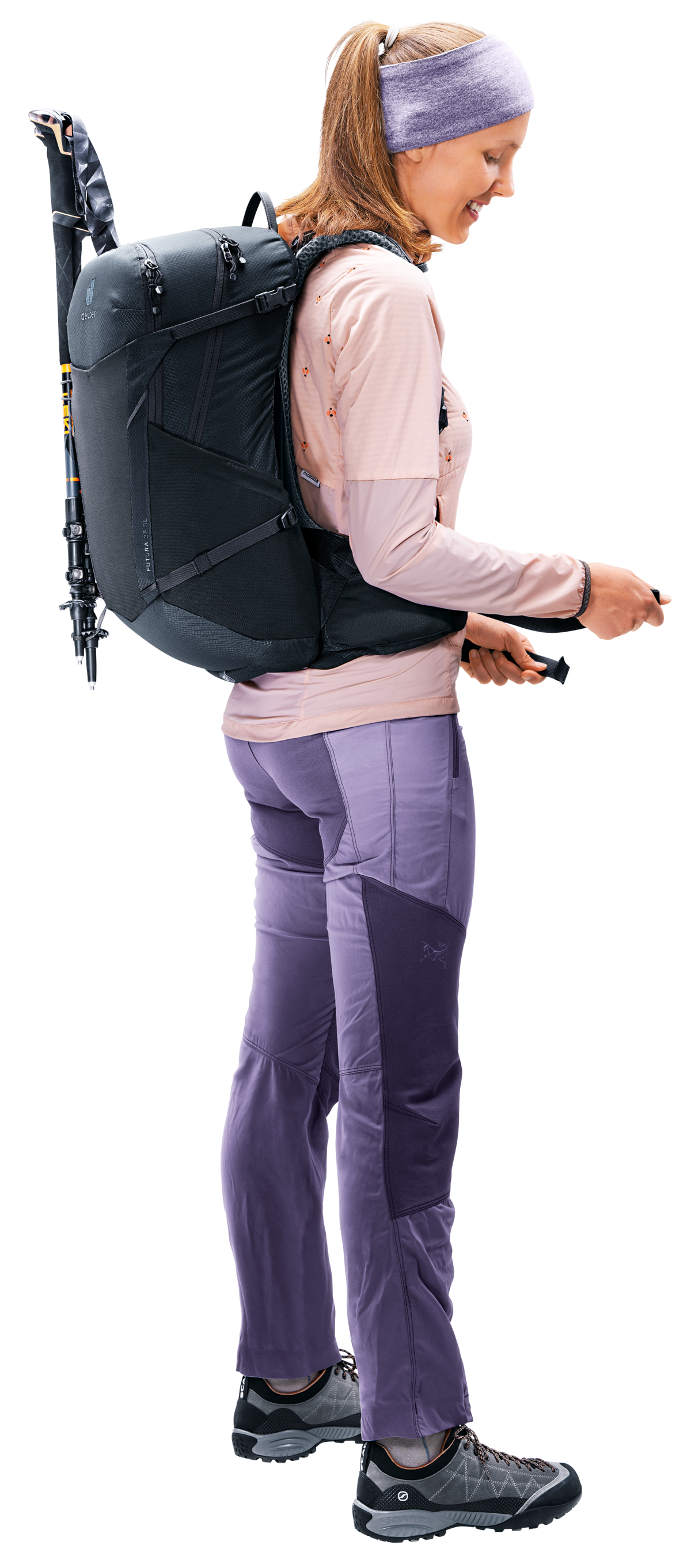 deuter Wanderrucksack »Futura 21 SL« 21 Liter Volumen, Halterung für Trekkingstöcke, Regenhülle