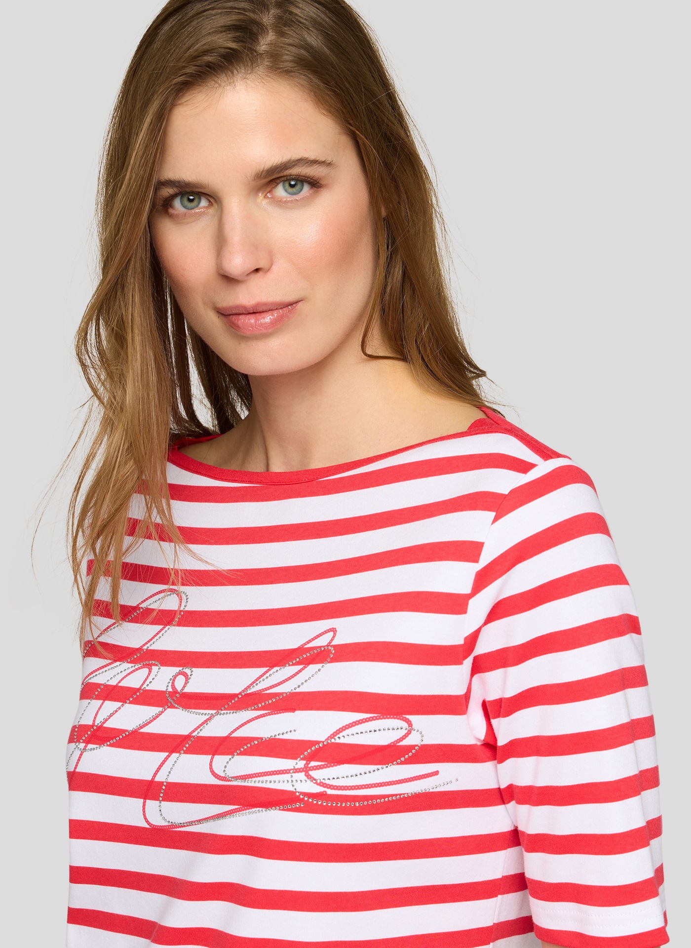 Rabe T-Shirt mit Schriftzug