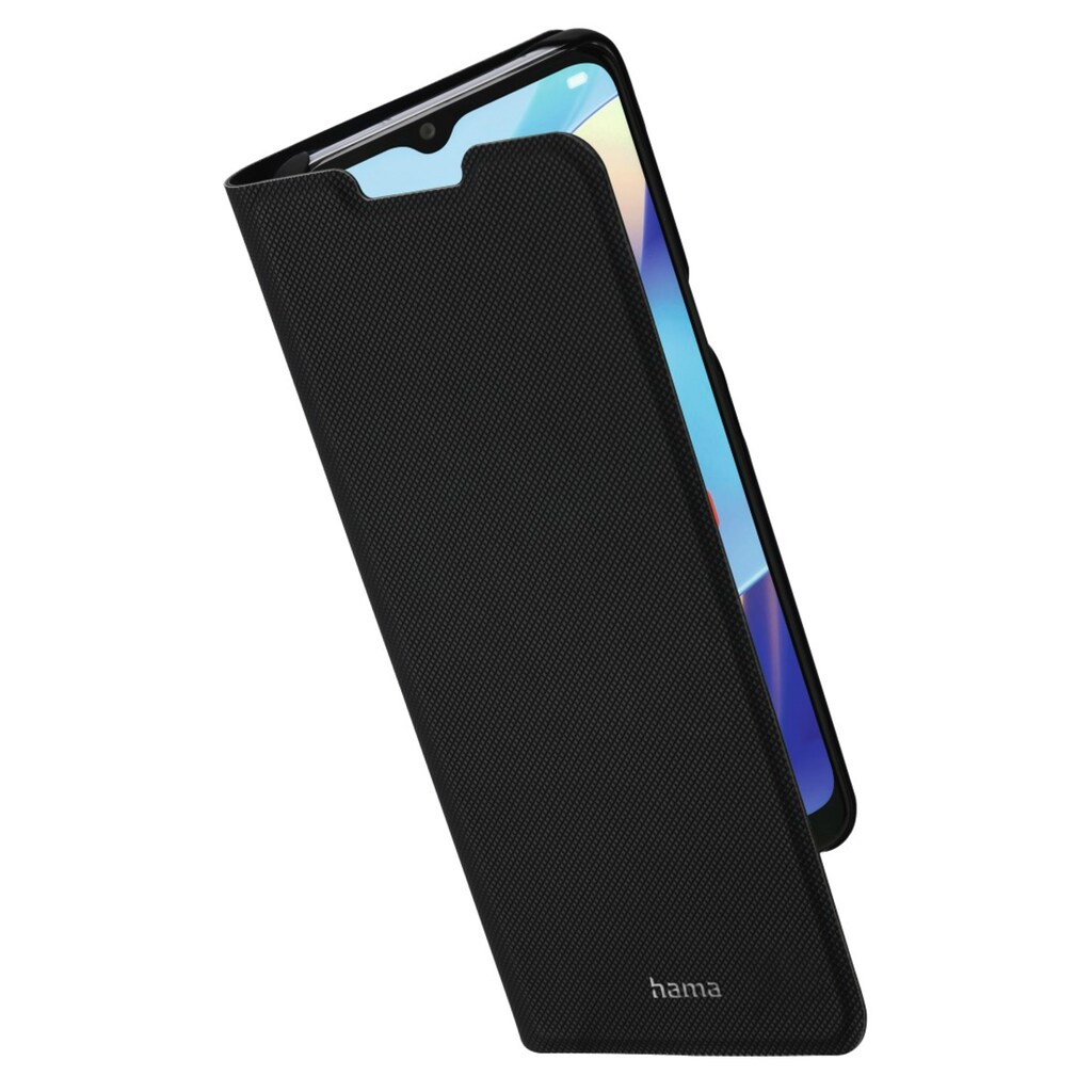 Hama Smartphone-Hülle »Booklet "Slim Pro" für Oppo A16/A16s, Schwarz Smartphone Hülle, Tasche«