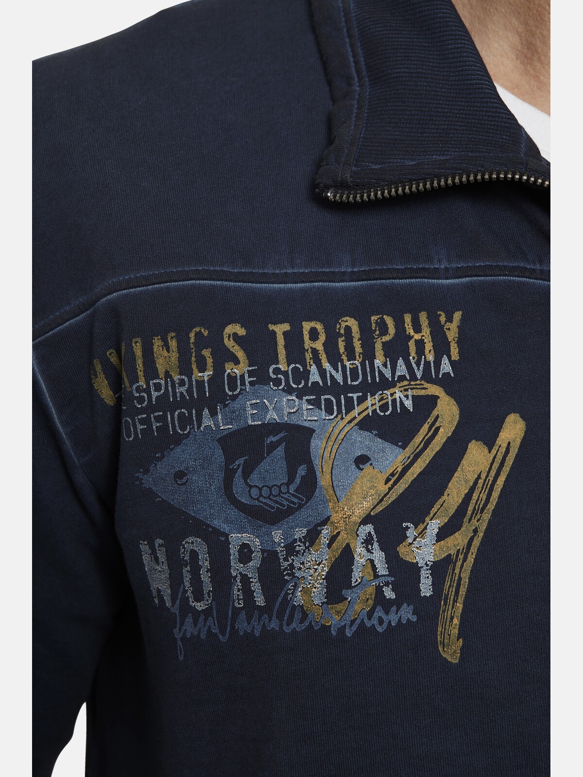 Jan Vanderstorm Sweatjacke »Sweatjacke SIVID«