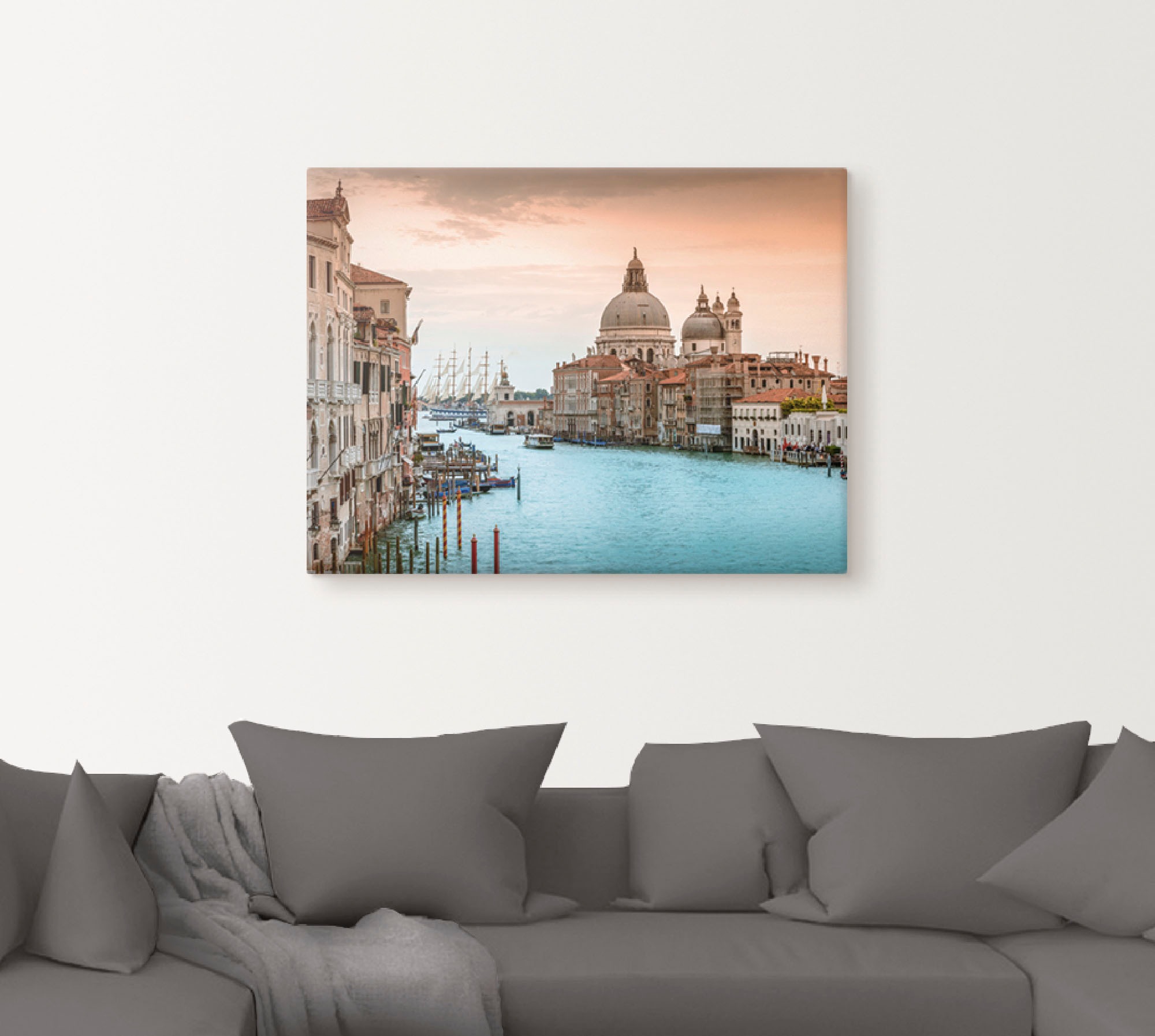 Artland Wandbild »Venedig Canal Grande I«, Italien, (1 St.), als Alubild, Outdoorbild, Leinwandbild, Poster, Wandaufkleber