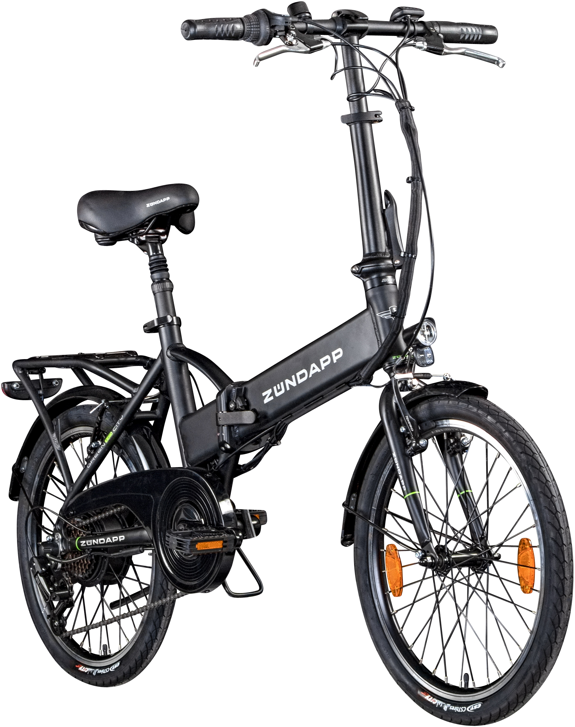 E-Bike »Z101«, 6 Gang, Shimano, Tourney RD-TY300, Heckmotor 250 W, Pedelec,...