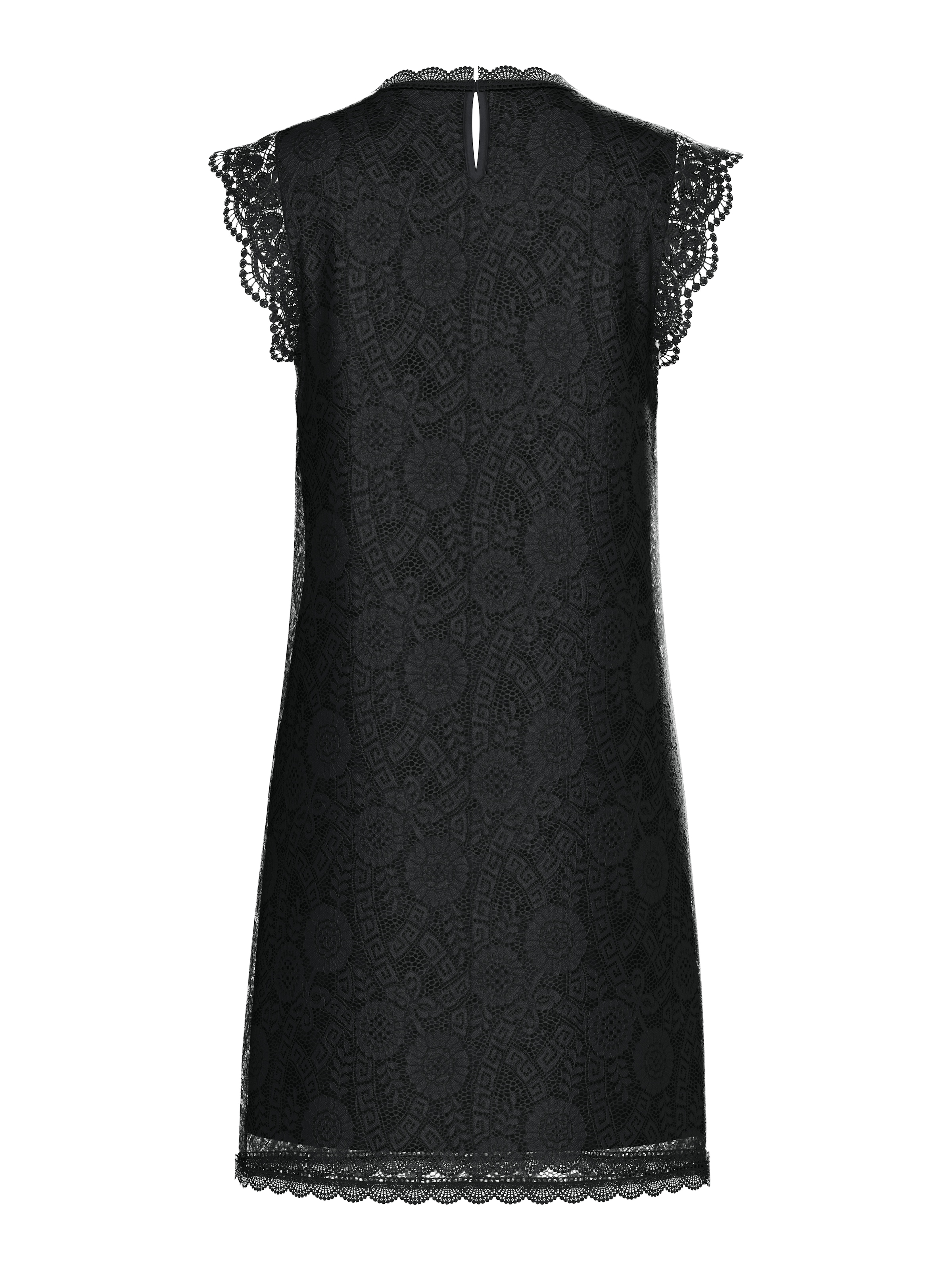 pieces Spitzenkleid »PCOLLINE SL LACE DRESS NOOS« Partykleid