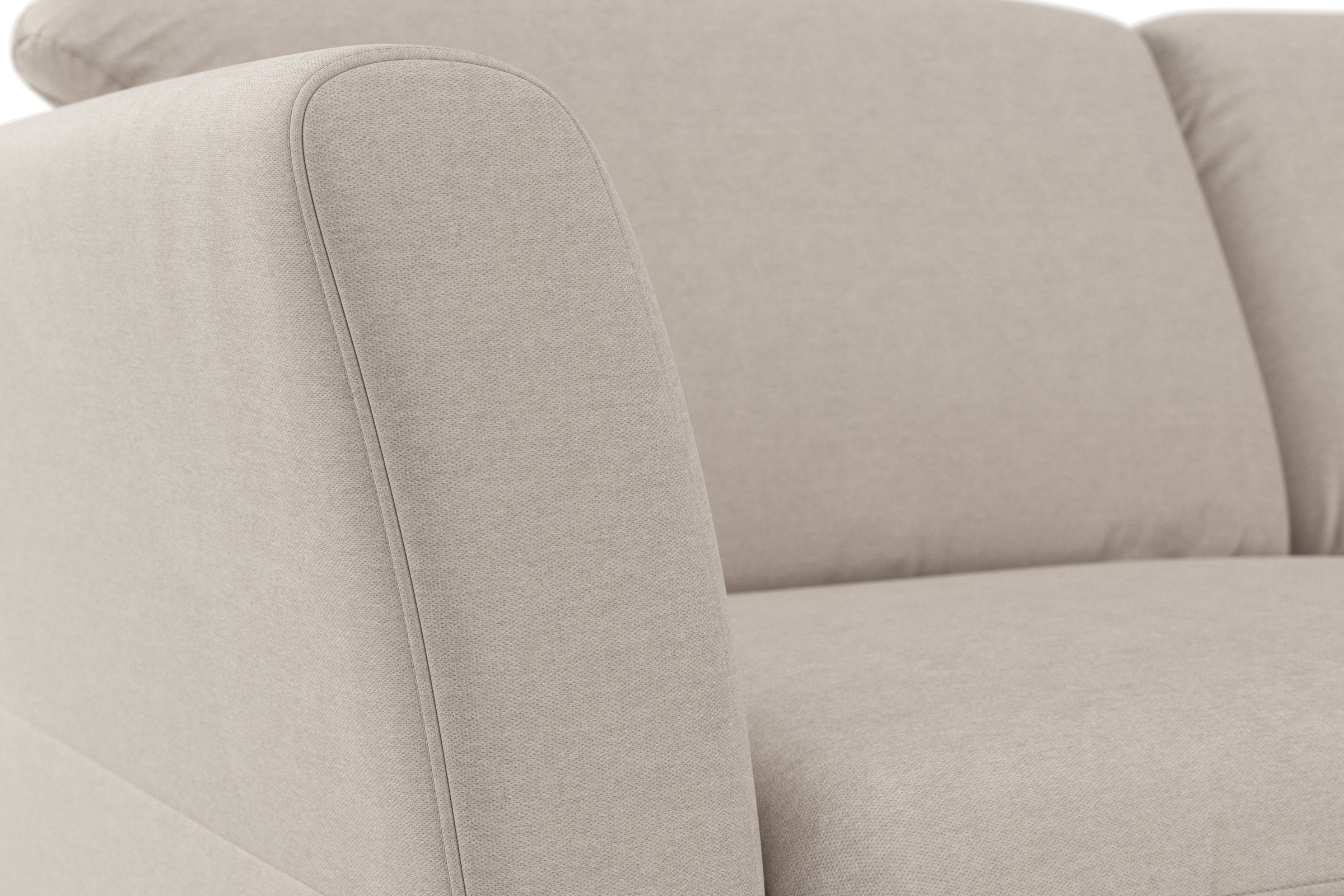 Home affaire Ecksofa »Trelleborg L-Form«, Federkern-Polsterung, wahlweise mit Bettfunktion und Stauraum