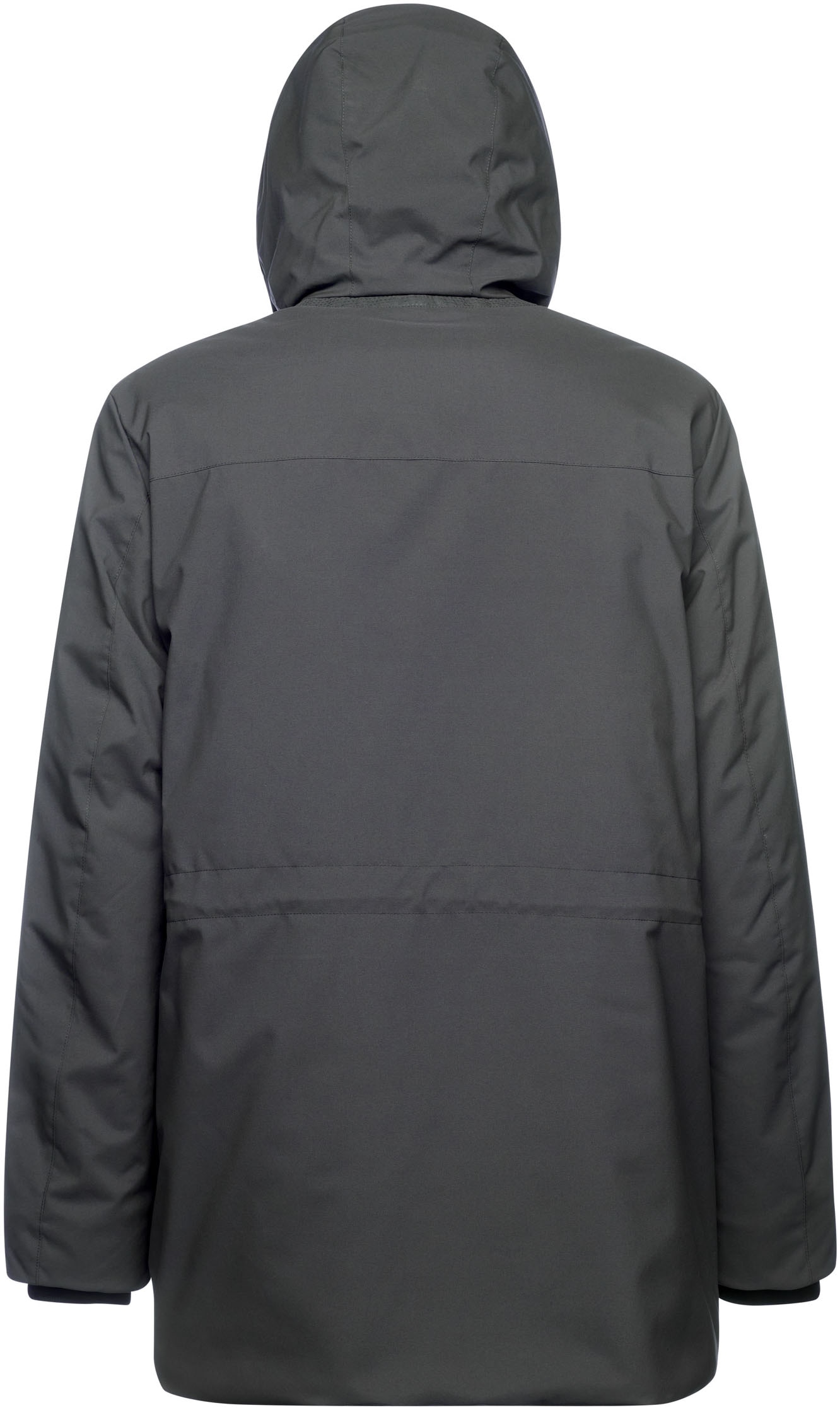 Geox Langjacke »SPHERICA«, mit Kapuze, mit verdecktem Reißverschluss & Druckern, Leistentaschen, Kapuze