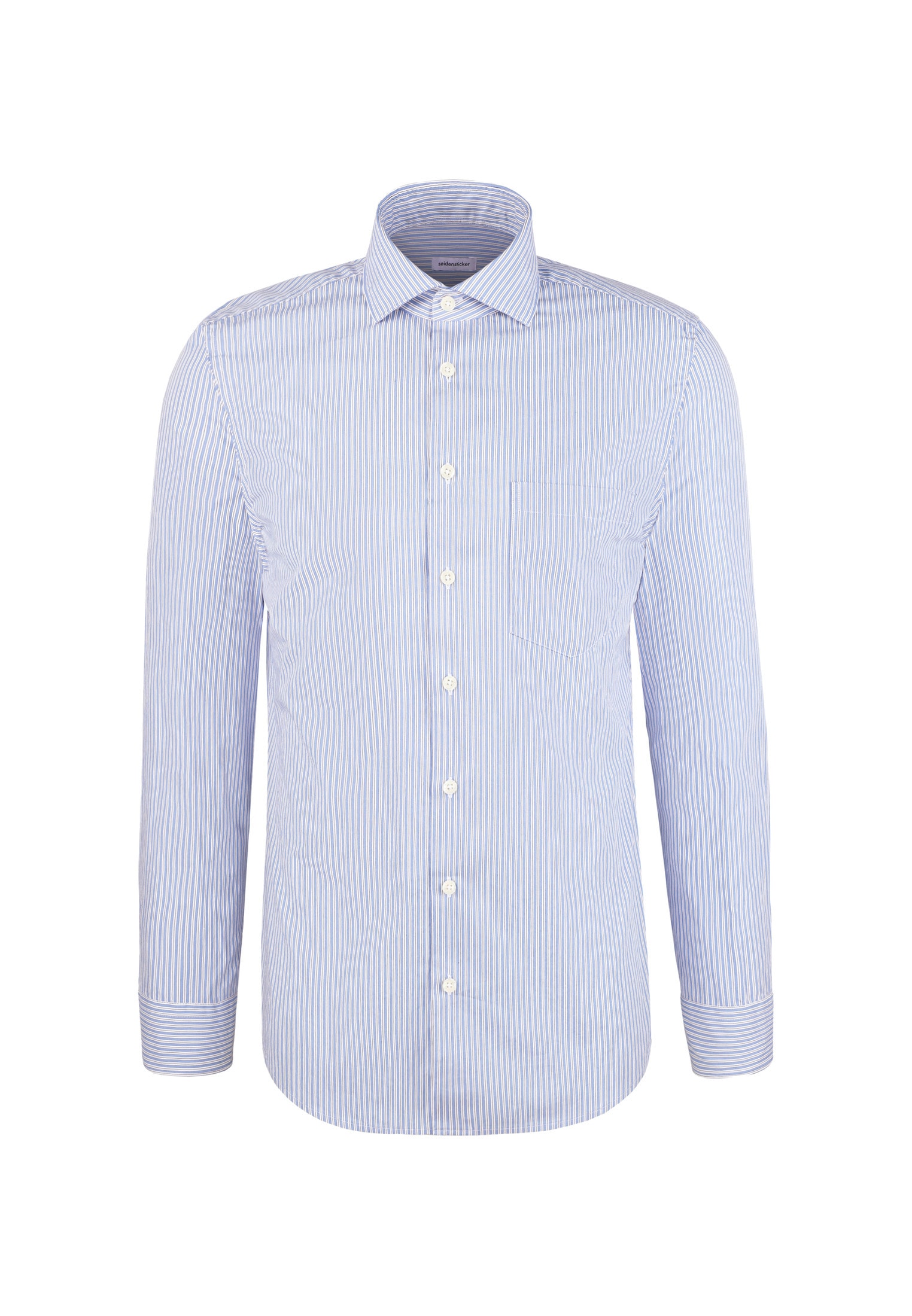 seidensticker Businesshemd Slim 1/1 Kentkragen Gestreift