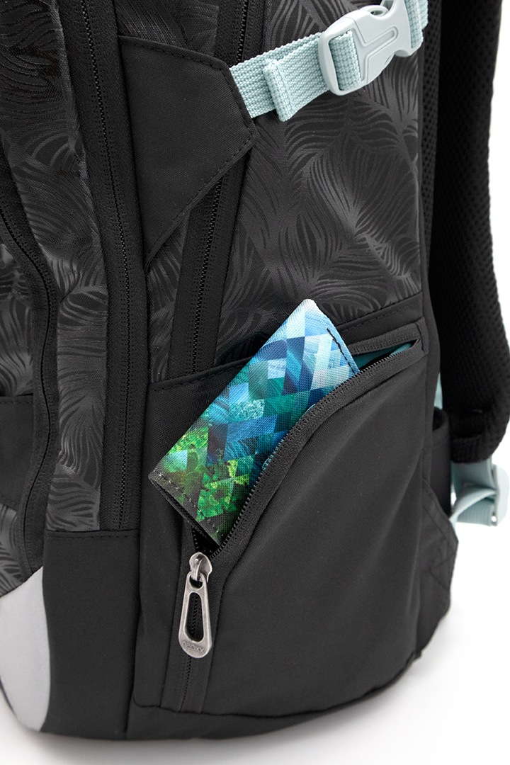 neoxx Schulrucksack »Active, Queen of the Nite«, reflektierende Details, aus recycelten PET-Flaschen