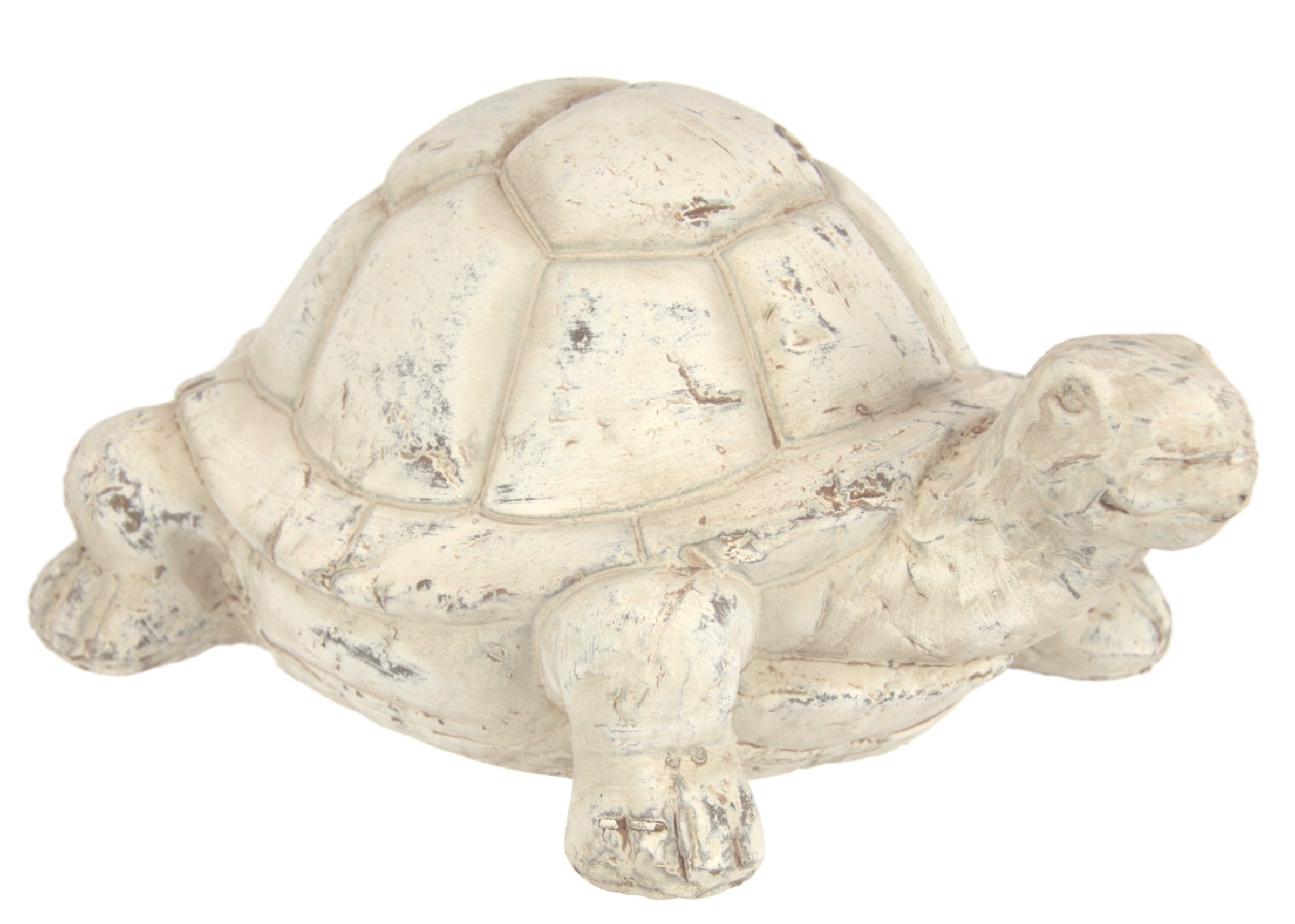 I.GE.A. Dekofigur »Schildkröte aus Keramik«, Deko Garten Figur Antik-Look Panzertier Gartendeko Tierfigur Statue