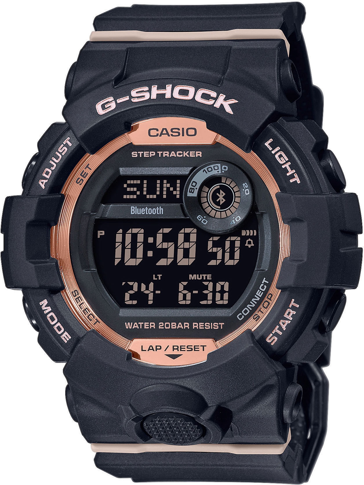 Smartwatch »GMD-B800-1ER«, (Armbanduhr, Damen, Herren, Schrittzähler, Timer, Android,...