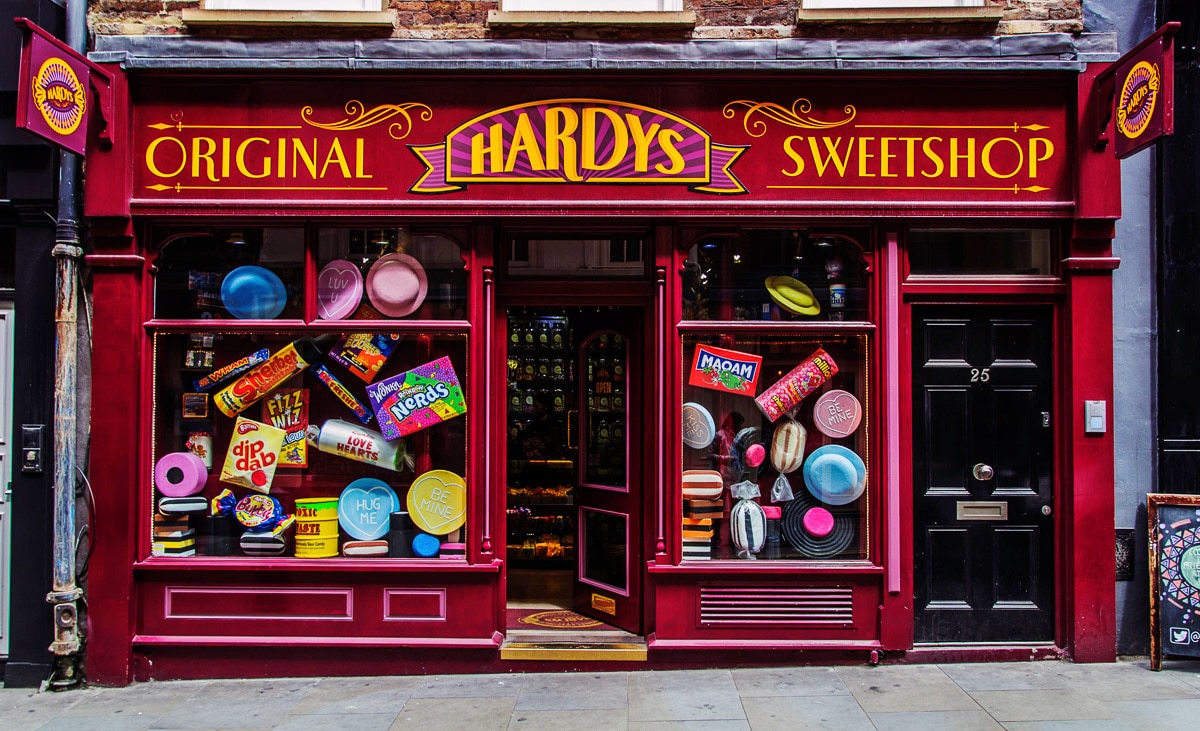 Fototapete »Hardys Shop«
